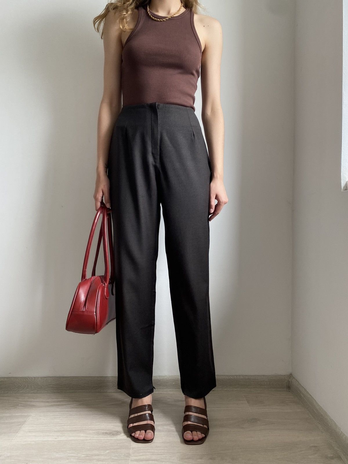 Givenchy GIVENCHY Women Straight Pants BW514V14FU 067 Grey