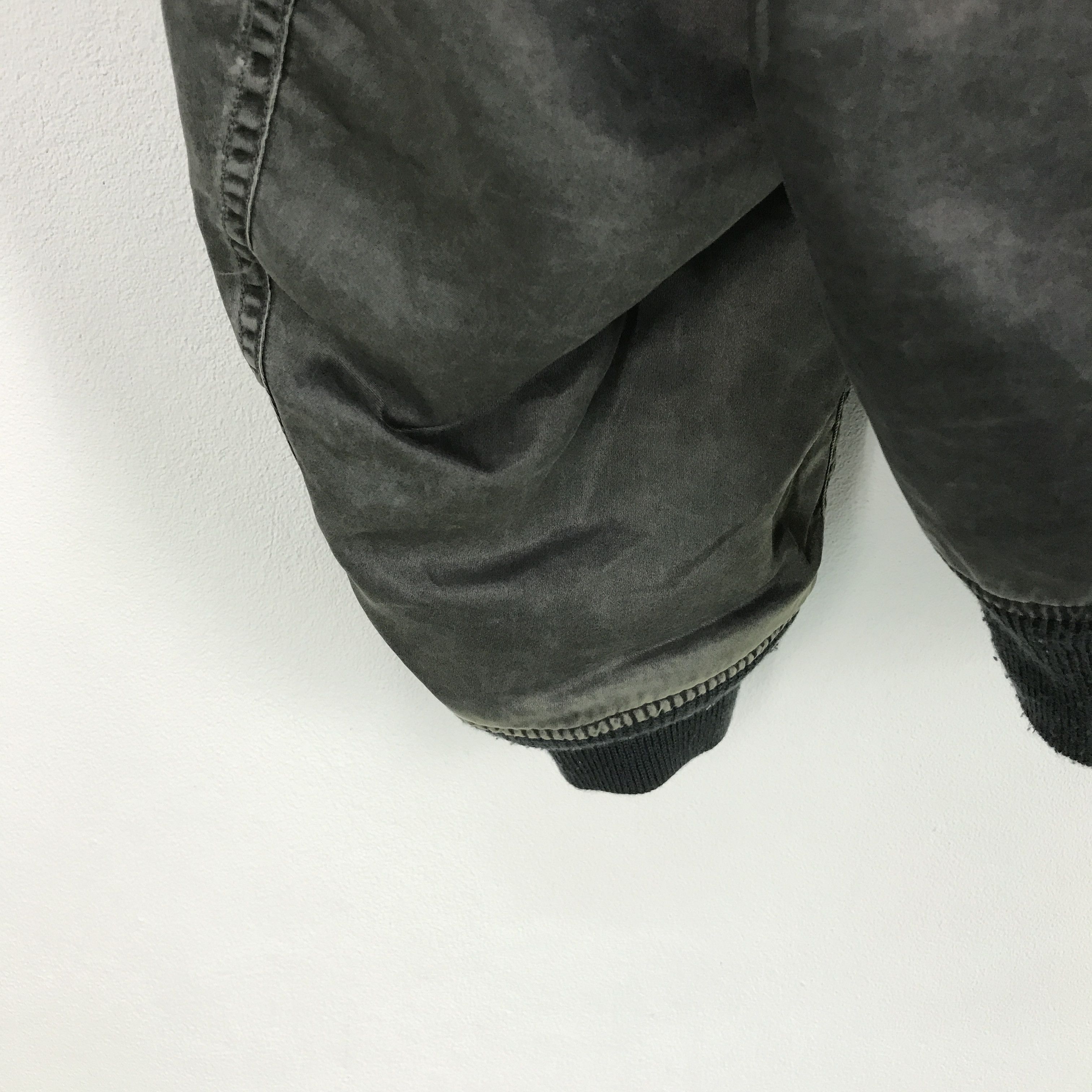 Japanese Brand Black Faded Style Japanese Bomber military style jacket Size US L / EU 52-54 / 3 - 6 Thumbnail