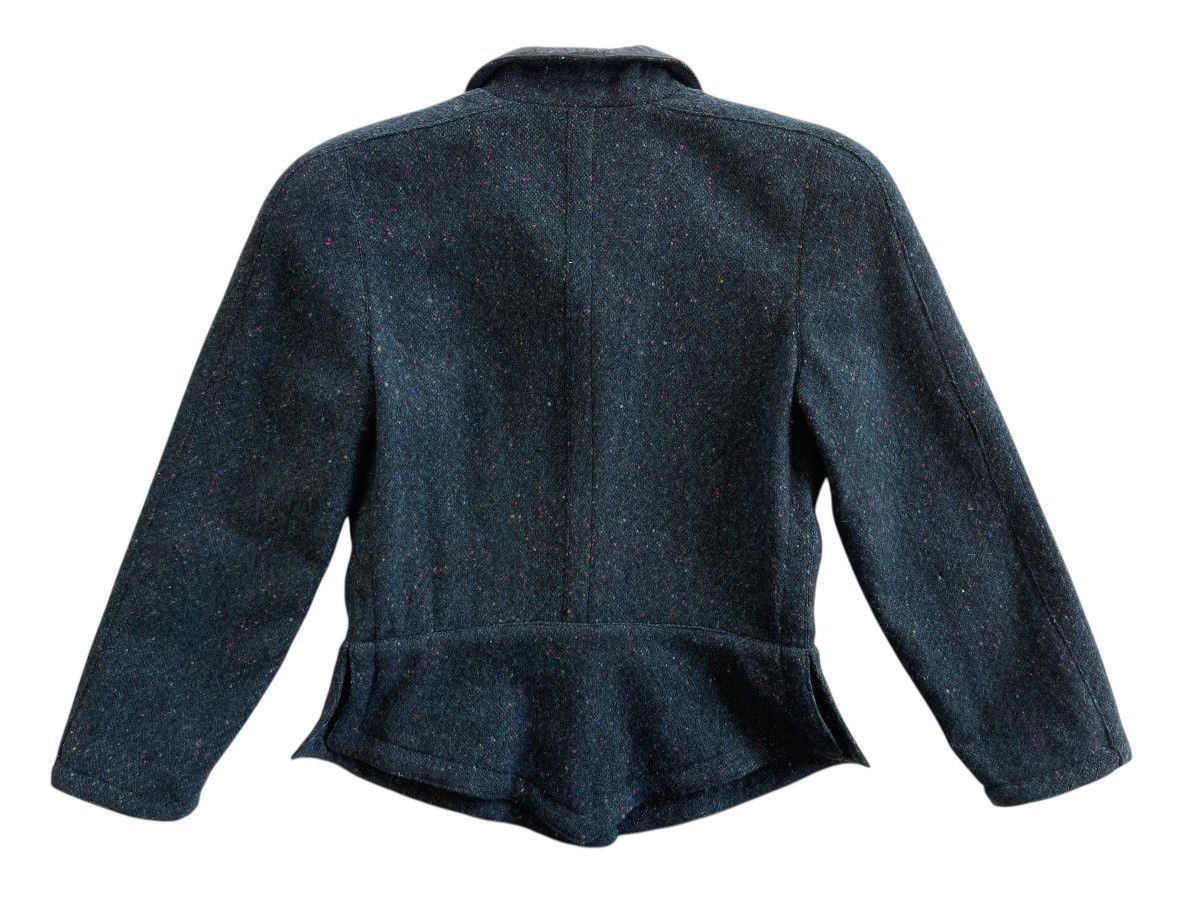 Versace Vintage 70s Gianni Versace Cropped Lana Wool Jacket Size S / US 4 / IT 40 - 3 Thumbnail