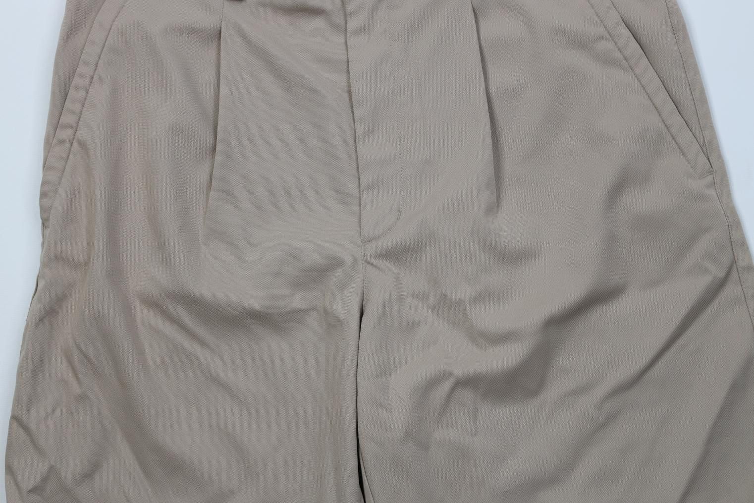 Nike Vintage Y2K Nike Golf Knit Pleated Chino Golf Shorts Beige Size US 32 / EU 48 - 3 Thumbnail