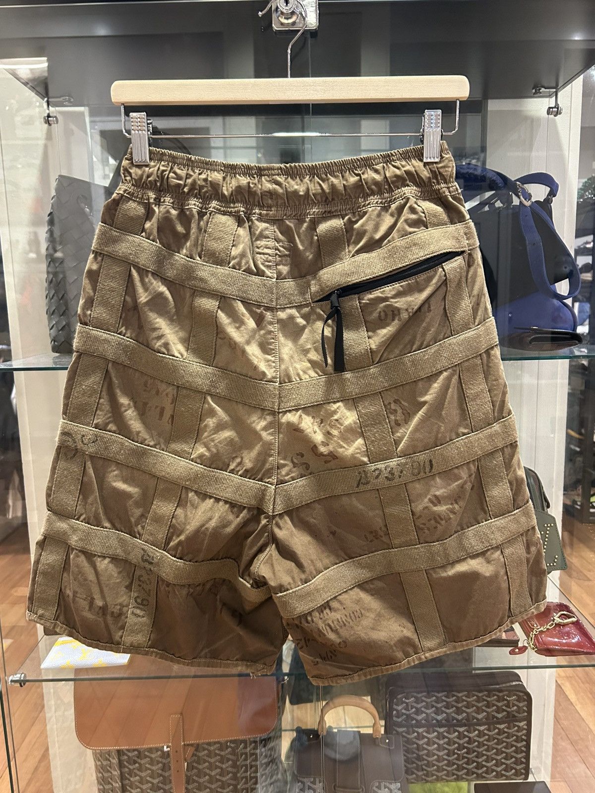 Kapital Kapital Kountry Weather Cloth Prisoner Craft Shorts Size US 32 / EU 48 - 2 Thumbnail