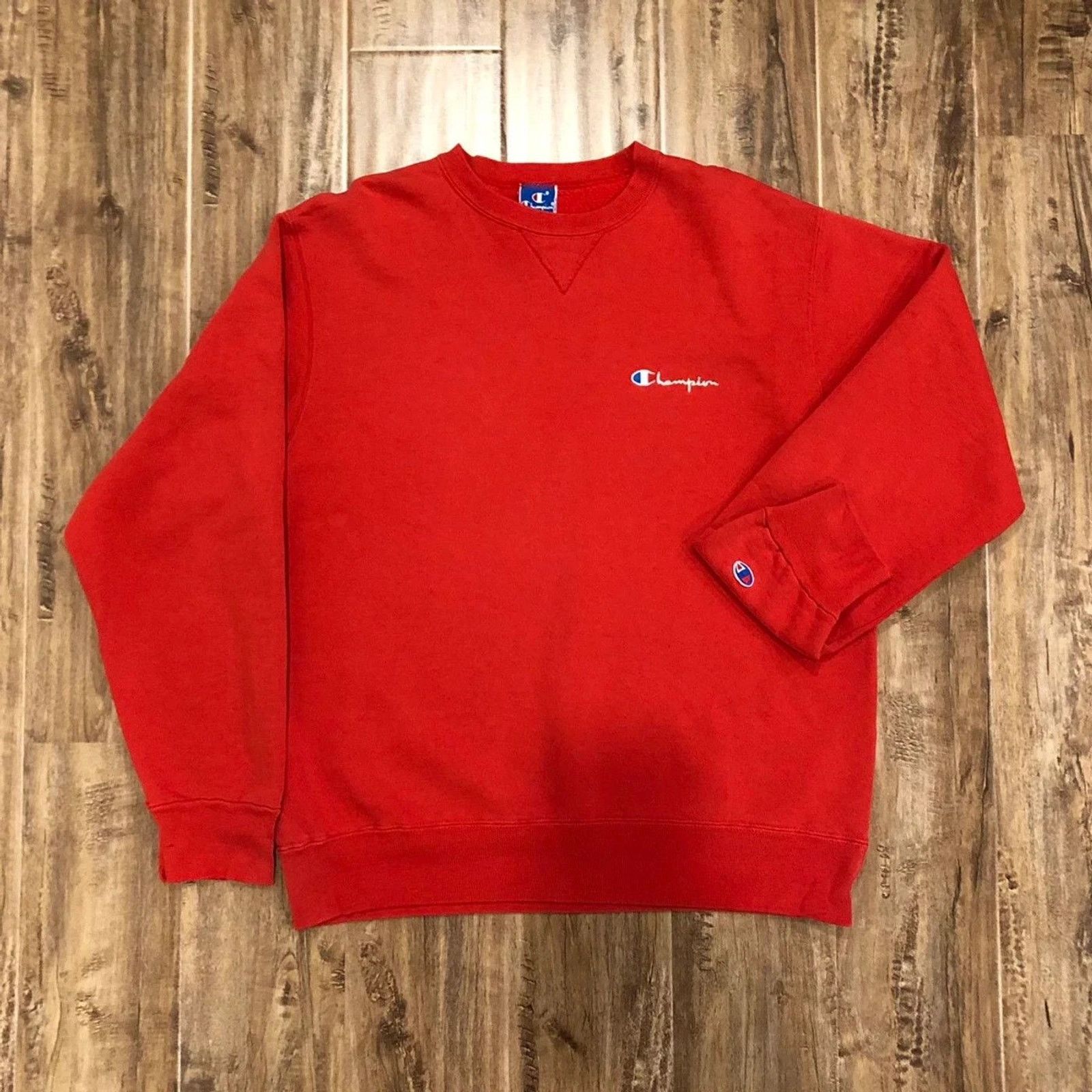 Champion × Vintage Vintage 90s Champion Sweatshirt Size US L / EU 52-54 / 3 - 1 Thumbnail