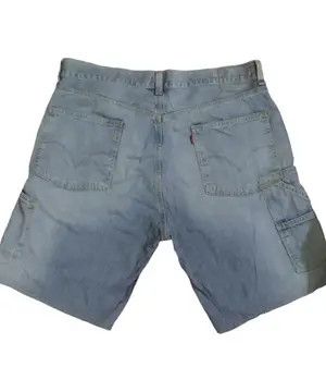 Levi's Levi’s 2007 Carpenter Denim Shorts - Loose Straight Fit Size US 38 / EU 54 - 2 Thumbnail