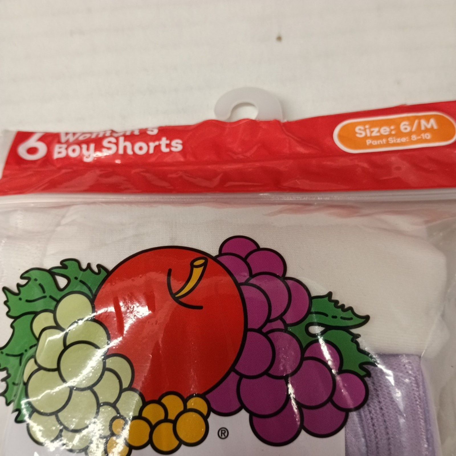 Fruit Of The Loom Fruit Of The Loom Women's Boyshort Underwear Size 6/M 6-Pair Size ONE SIZE - 2 Thumbnail