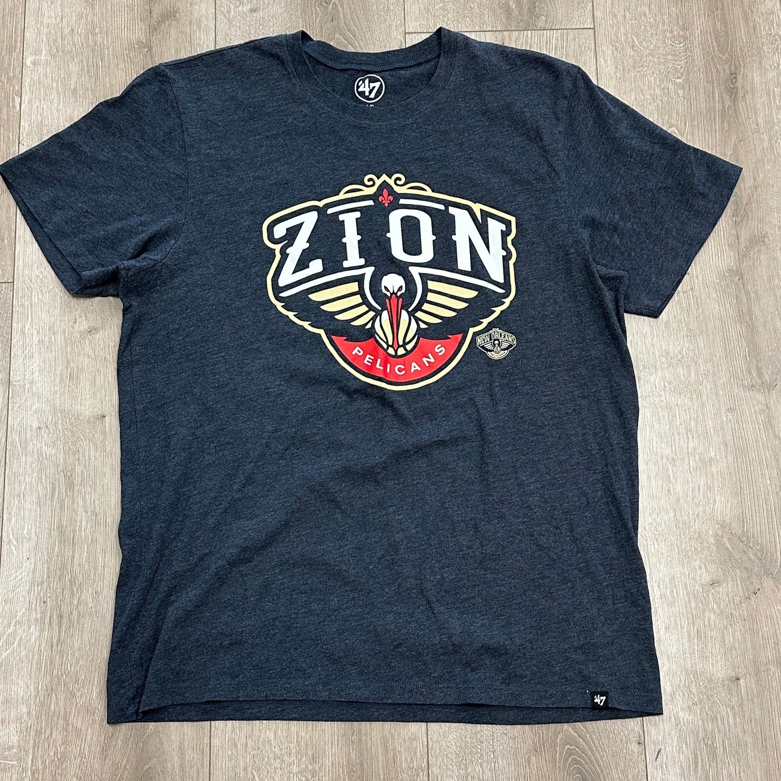 47 Brand 47 New Orleans Pelicans Zion Williamson Tee T Shirt Large L Size US L / EU 52-54 / 3 - 1 Thumbnail