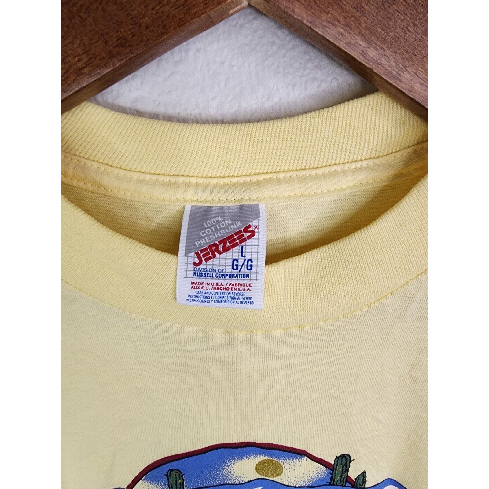 Jerzees Vintage Arizona Sun County Shirt Tee Nature VTG 1990s 90s L Size US L / EU 52-54 / 3 - 6 Thumbnail