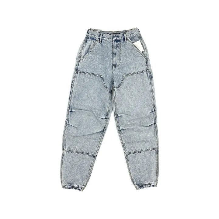 Alexander Wang Alexander Wang FW21 Loose Zip Denim Pants - Size 24" / US 00 / IT 34 - 2 Thumbnail