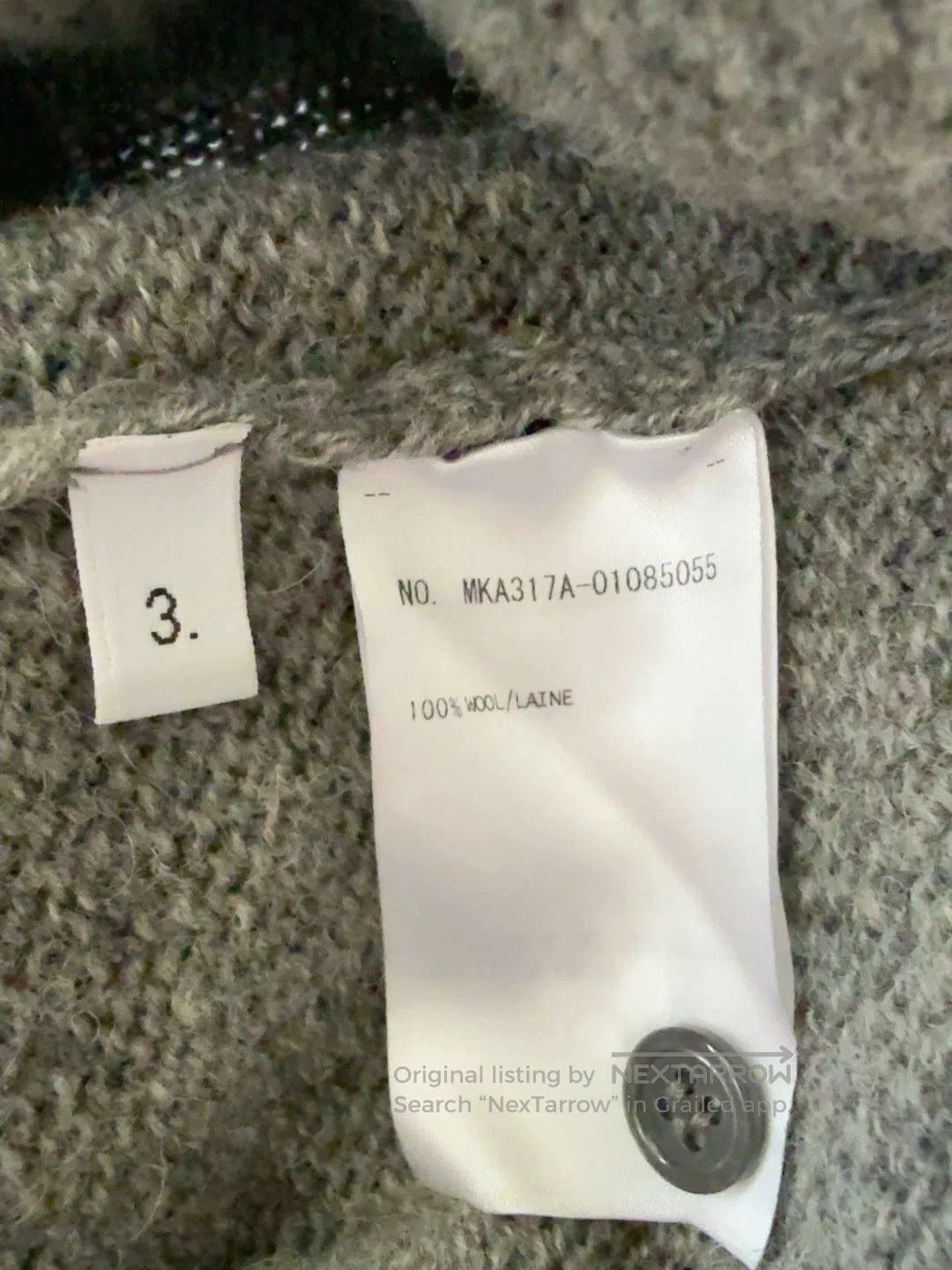 Thom Browne Thom Browne Wool Sweater Size 3. Size US L / EU 52-54 / 3 - 3 Thumbnail
