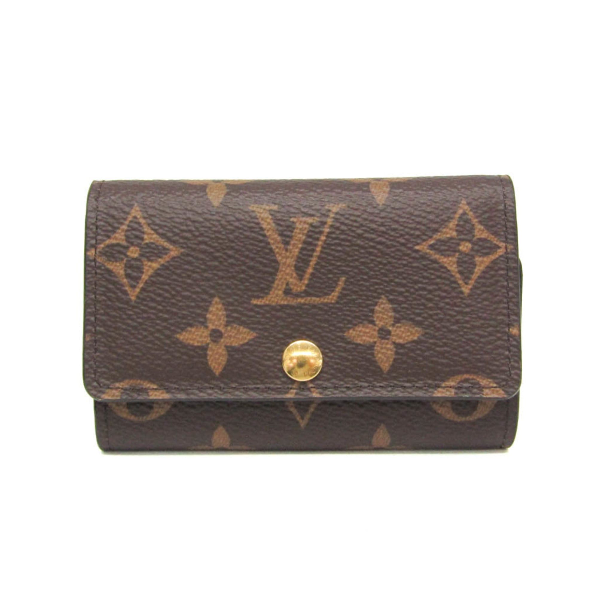 Louis Vuitton Louis Vuitton Monogram Key Holder 6 M62630 Men,Women Monogram Key Case Brown Size ONE SIZE - 1 Thumbnail