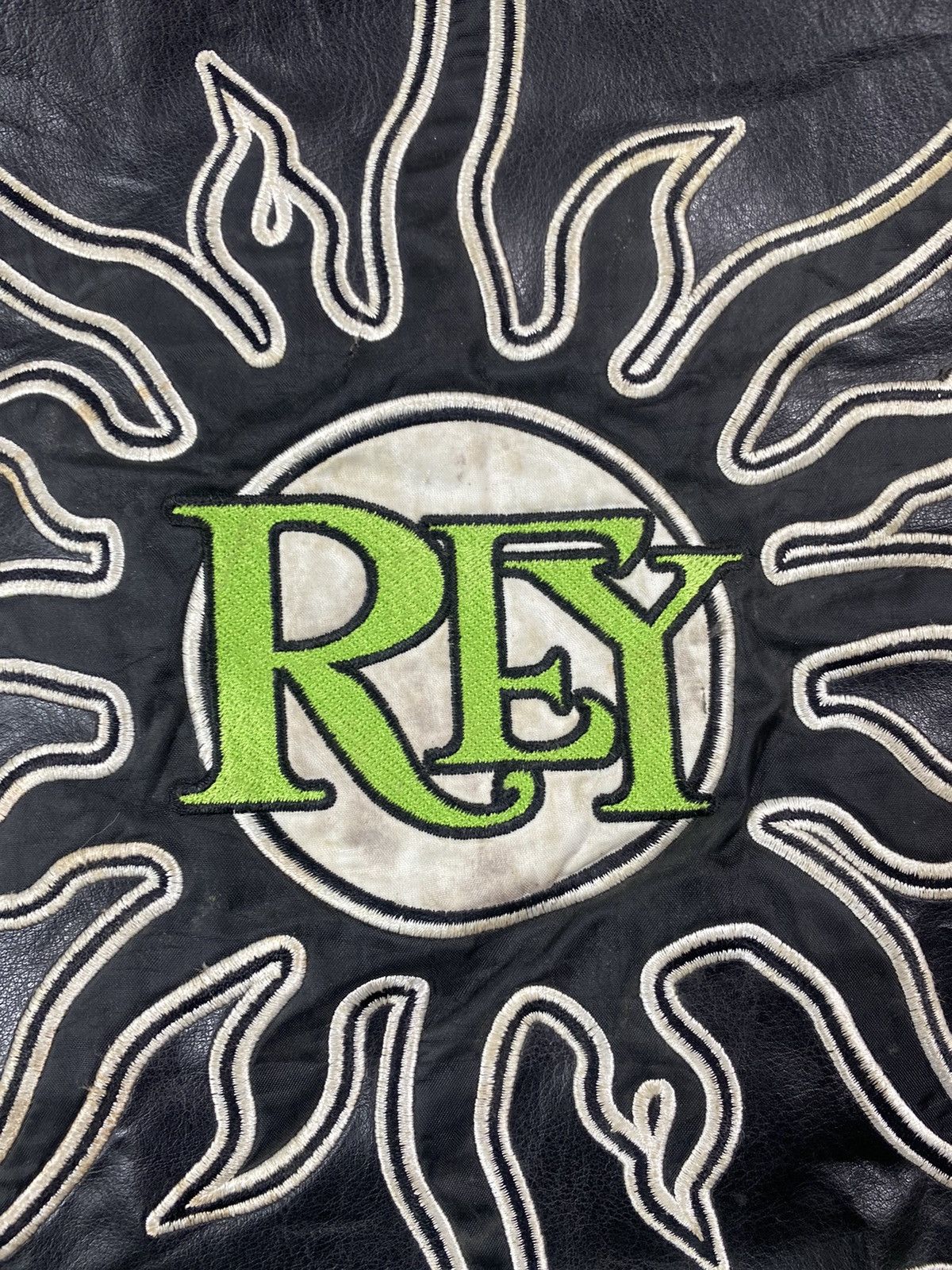 Vintage Vintage 90s WWE Rey Mysterio Faux Leather Varsity Jacket Size US XXL / EU 58 / 5 - 11 Thumbnail