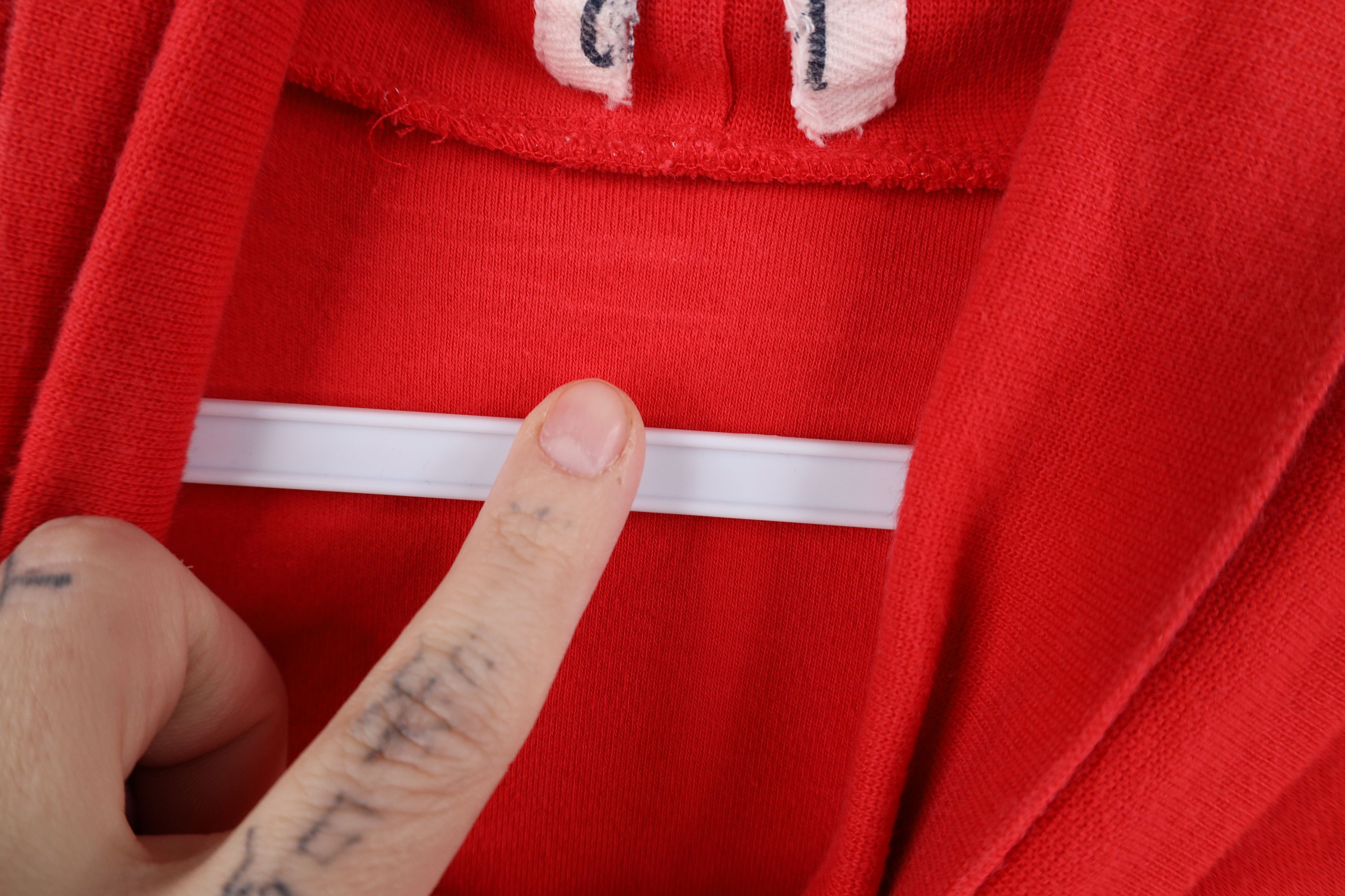 Gap Vintage 90s Gap Blank Long Sleeve Turtleneck T-Shirt Red USA Size US L / EU 52-54 / 3 - 9 Thumbnail