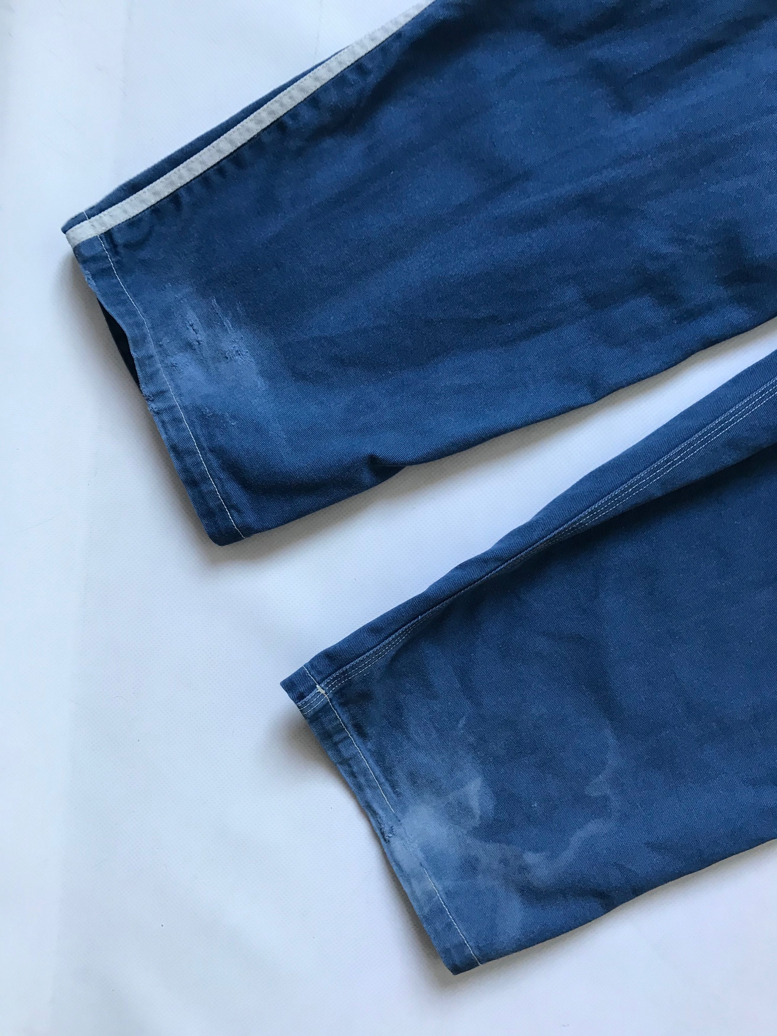Adidas RARE Vintage Adidas Overall Denim Trefoil Size US 32 / EU 48 - 16 Thumbnail