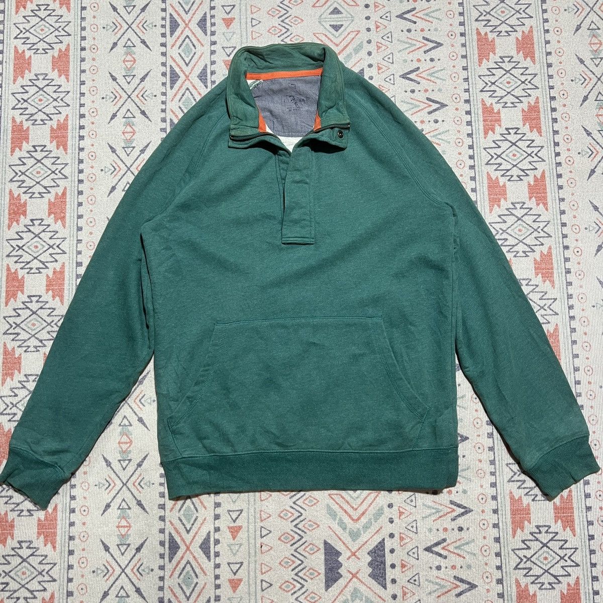 Japanese Brand × L.L. Bean LL Bean Half Zipper Sweatshirt Size US S / EU 44-46 / 1 - 1 Thumbnail