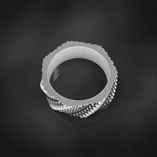 Designer Dragon Scale Ring Size ONE SIZE - 3 Thumbnail