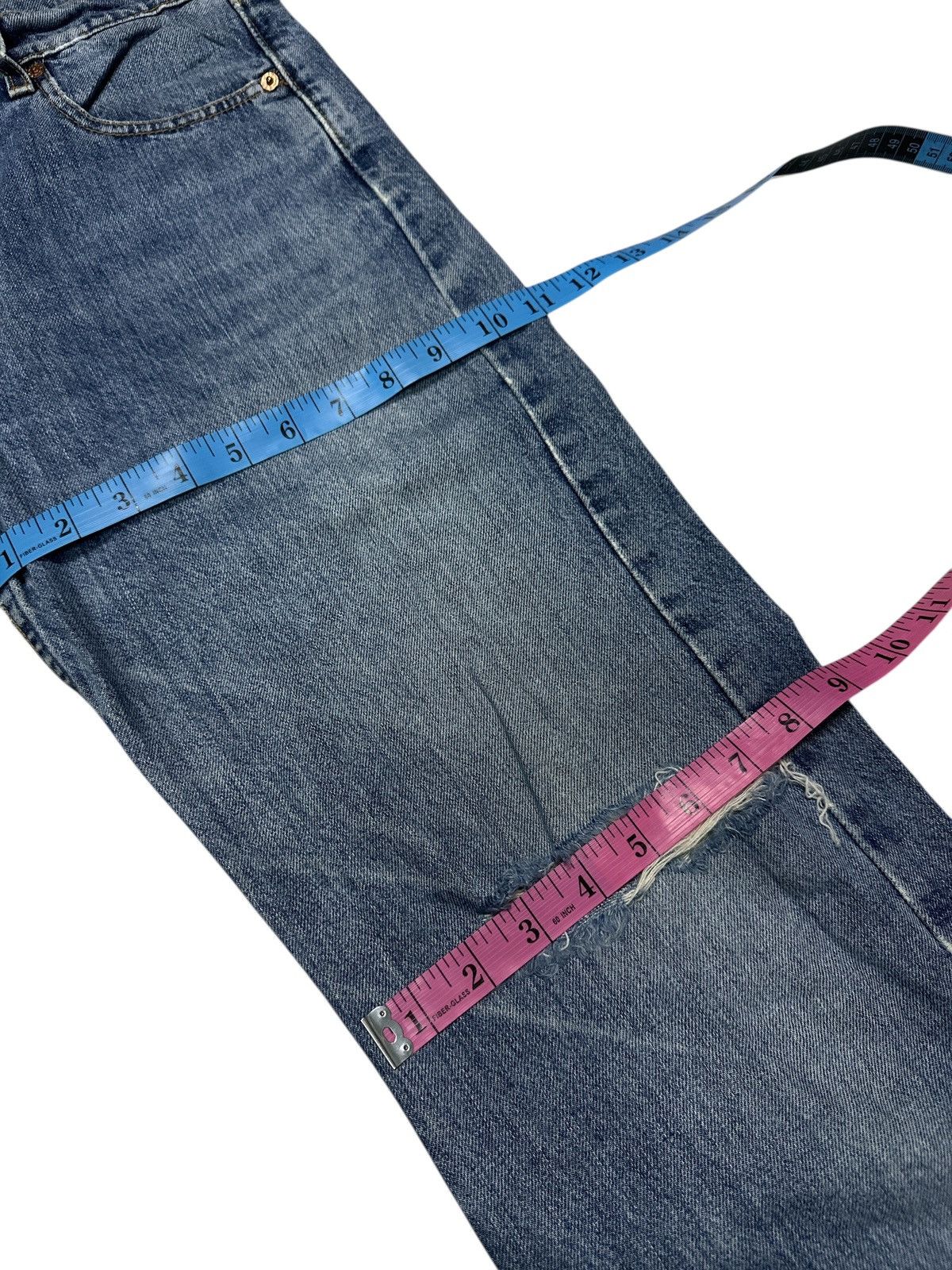 Levi's Vintage Distress Levis 519 Light Washed .. Size US 29 - 6 Thumbnail