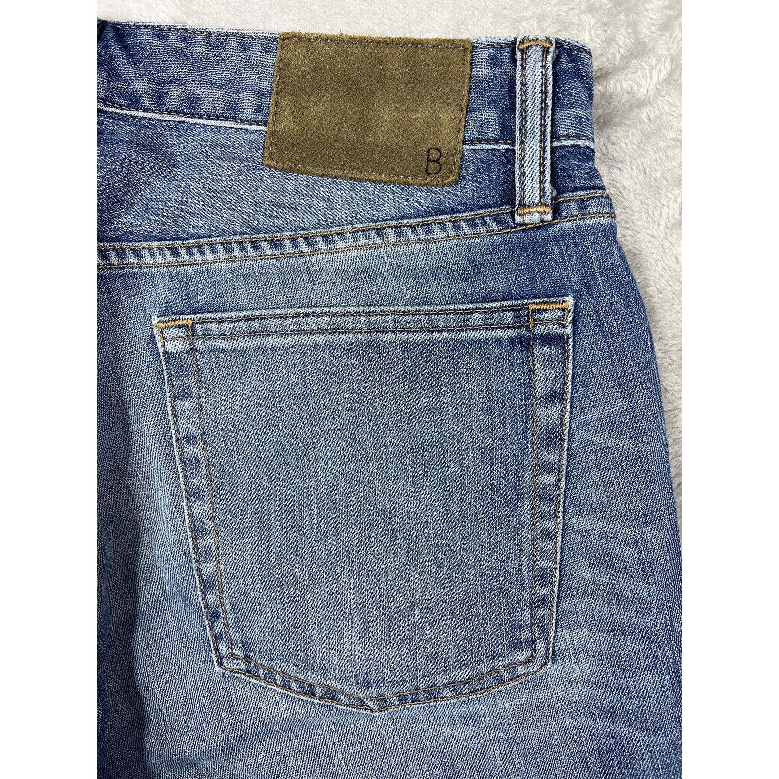 Bonobos Bonobos 31x30 Vintage Stretch Straight Leg Comfy Denim Jeans Size US 31 - 8 Thumbnail