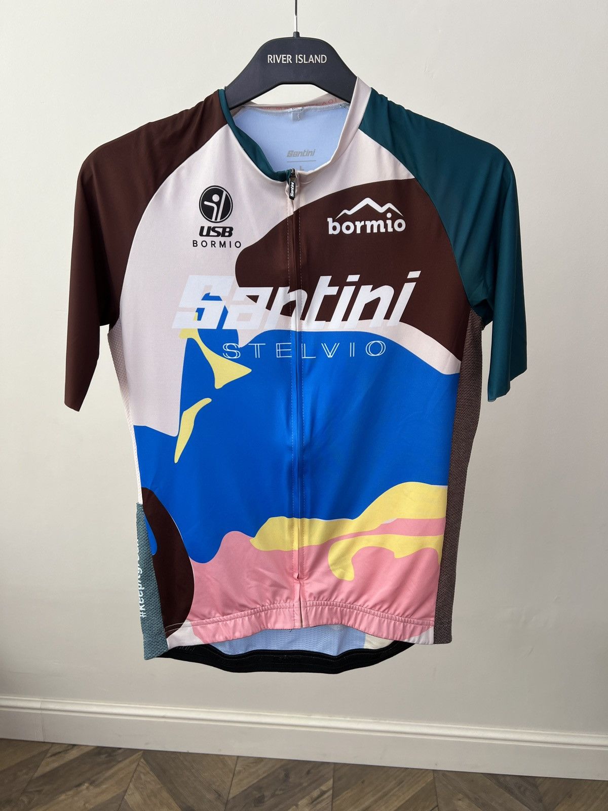 Other Vintage Santini Cycling Jersey Size US L / EU 52-54 / 3 - 1 Thumbnail