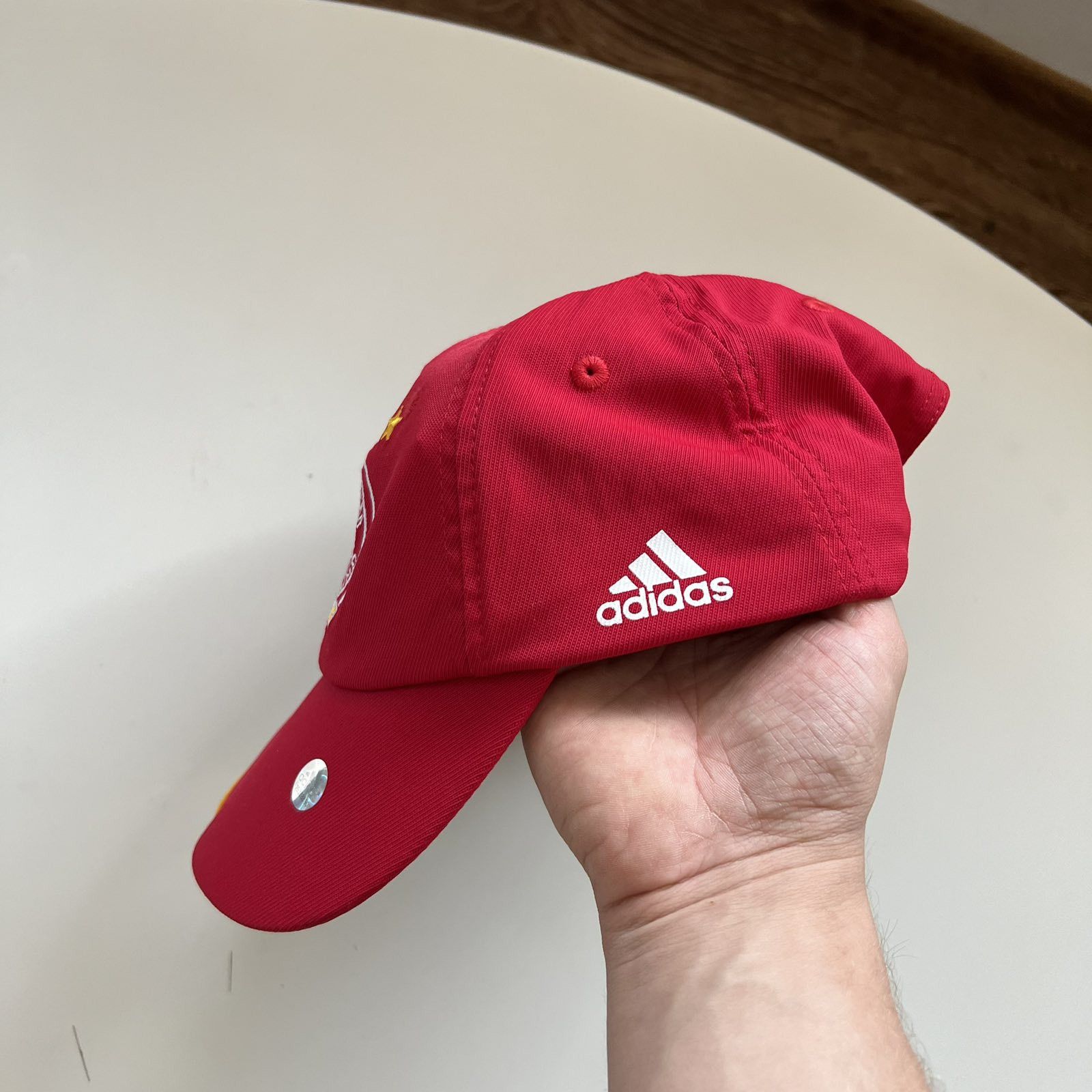 Adidas Vintage 2000s Adidas Germany soccer cap Size ONE SIZE - 2 Thumbnail