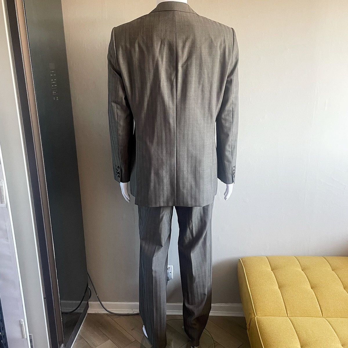 Hugo Boss Hugo Boss Mainline 2 Piece Gable Vegas Virgin Wool Suit Size 50R - 3 Thumbnail