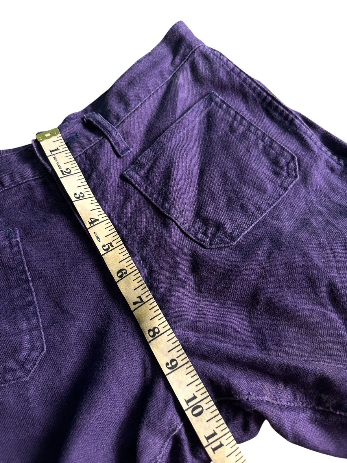 Japanese Brand Vintage Bison Super Flared Pants Size US 30 / EU 46 - 7 Thumbnail