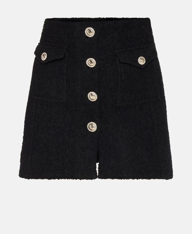 Alessandra Rich Wool skirt Size 27" / US 4 / IT 40 - 1 Thumbnail