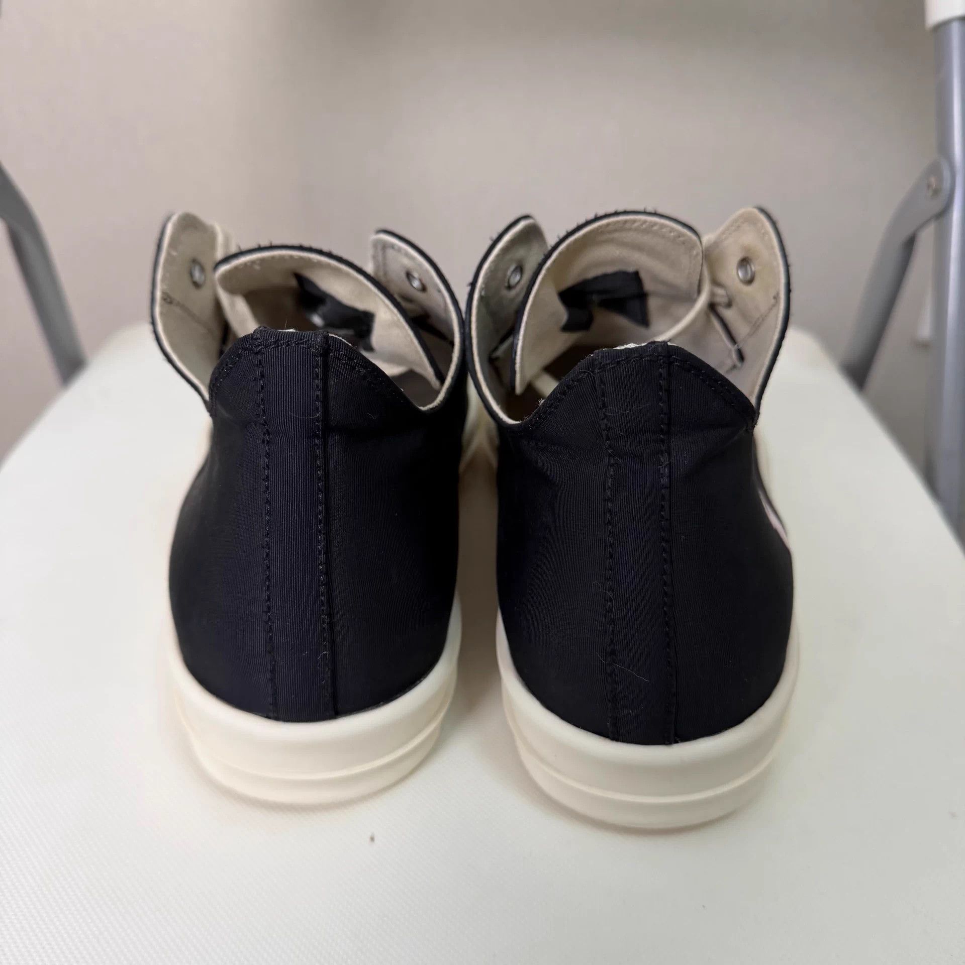 Rick Owens Rick Owens Drkshdw low-top black 42 sneakers worn well Size US 9 / EU 42 - 3 Thumbnail