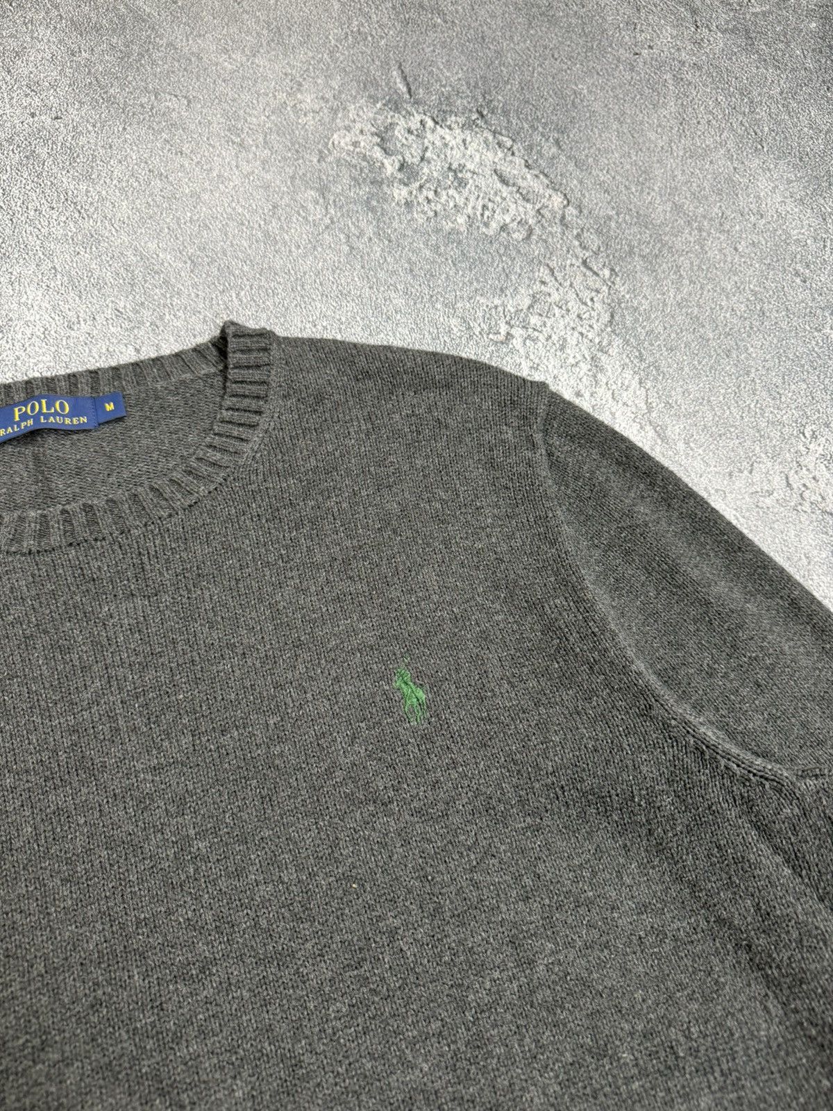 Ralph Lauren Polo Ralph Lauren VNTG KniT Crew Neck Mini Logo Sweater Size US M / EU 48-50 / 2 - 9 Thumbnail