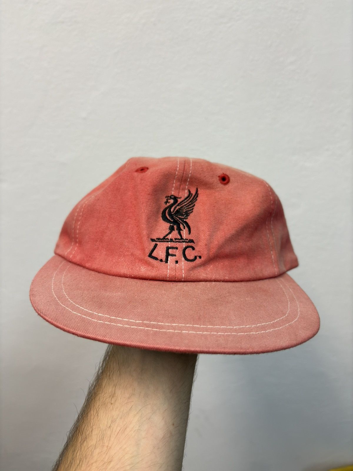 Vintage Vintage Liverpool Football Club Soccer Cap Sample Rare Size ONE SIZE - 1 Thumbnail