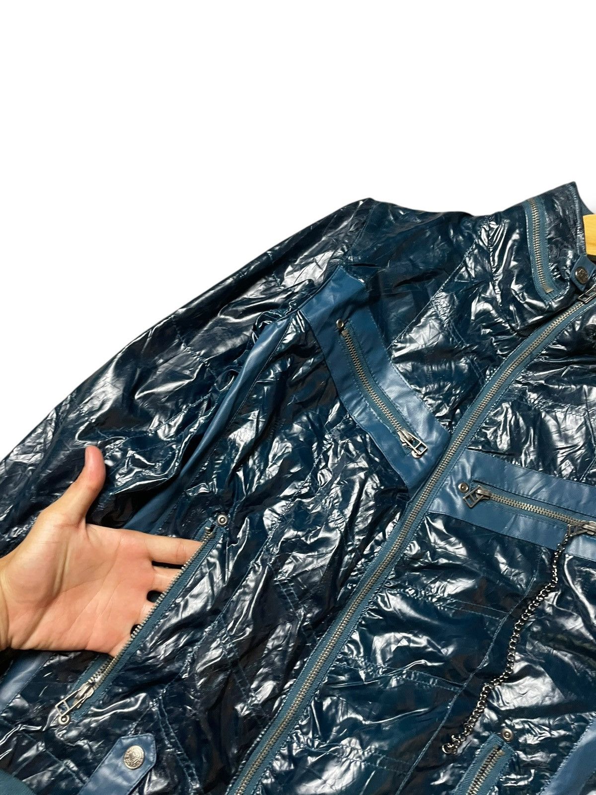 Japanese Brand × Vintage CLONE DEVGRU Brand Leather Jacket (104) Size US M / EU 48-50 / 2 - 5 Thumbnail