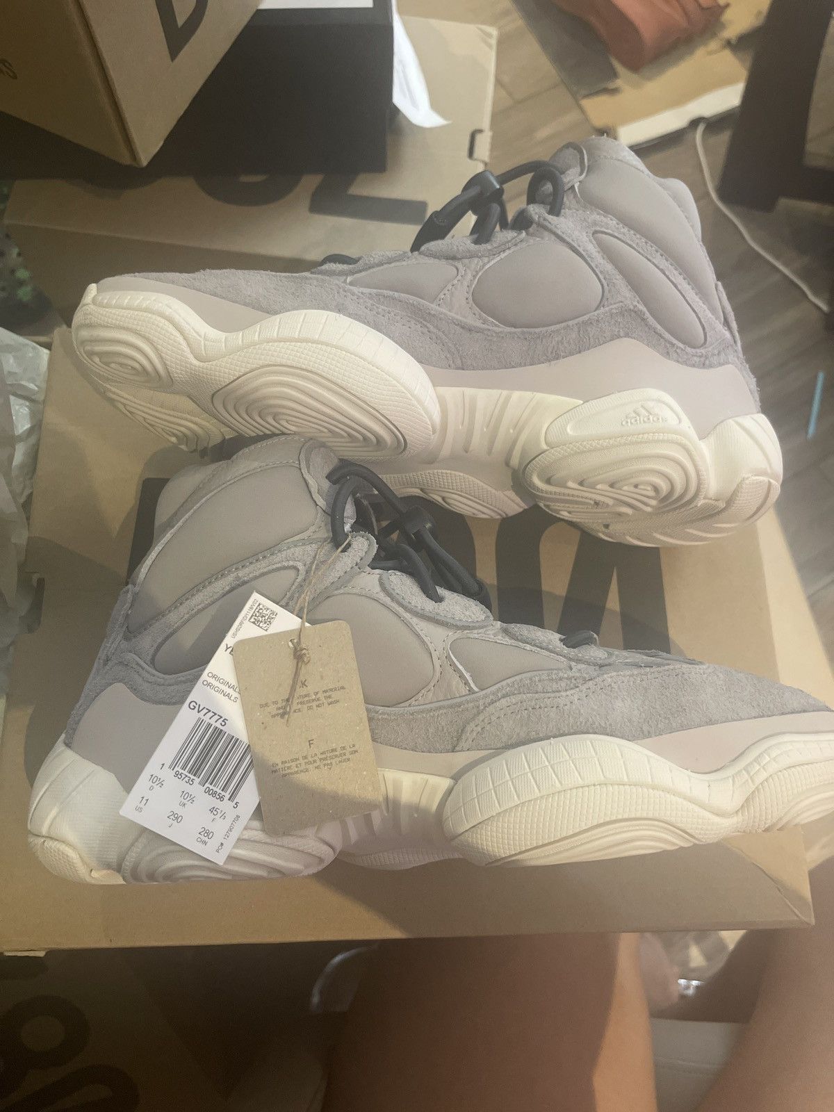 Yeezy Yeezy 500 mist stone Size US 11 / EU 44 - 7 Thumbnail