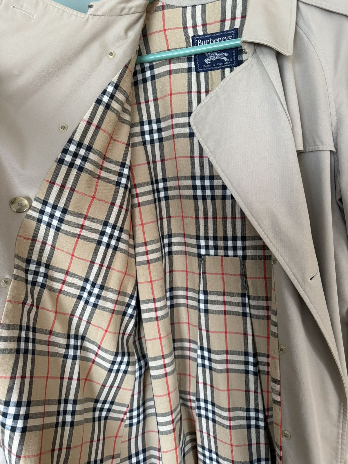 Burberry Circa 1980’s Womens Burberry Trench Coat Size XL / US 12-14 / IT 48-50 - 7 Thumbnail