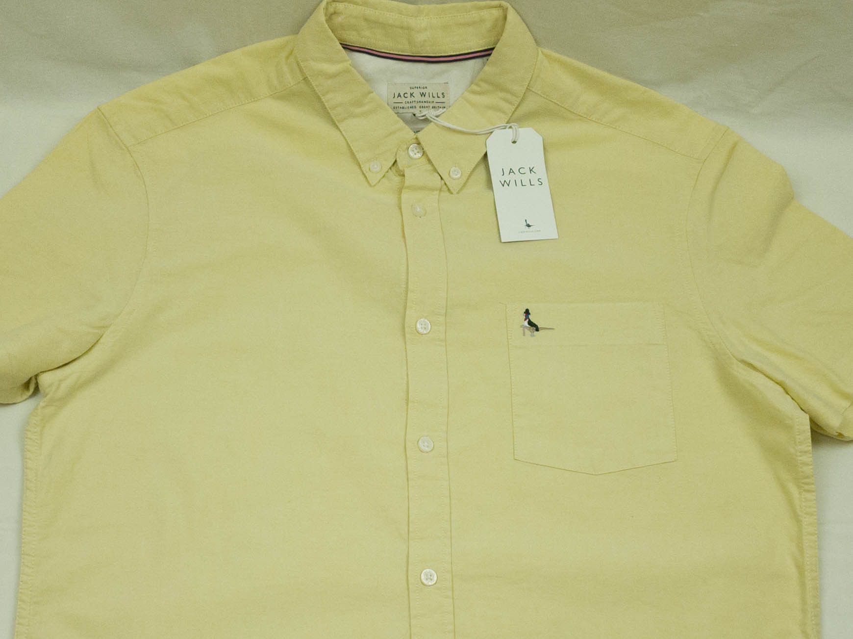 Jack Wills JACK WILLS SHIRT SHORT SLEEVE COTTON SIZE L MINT Size US L / EU 52-54 / 3 - 4 Thumbnail