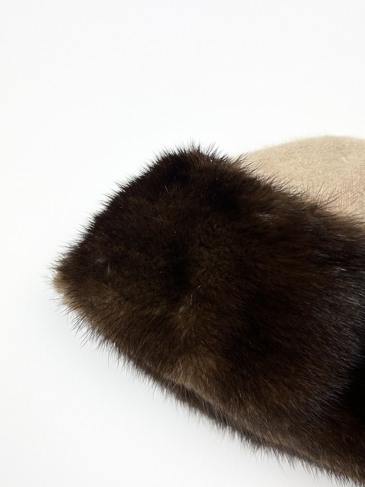 Burberry × Kangol × Vintage Vintage fur hat Kangol very rare cap Made in England Size ONE SIZE - 6 Thumbnail