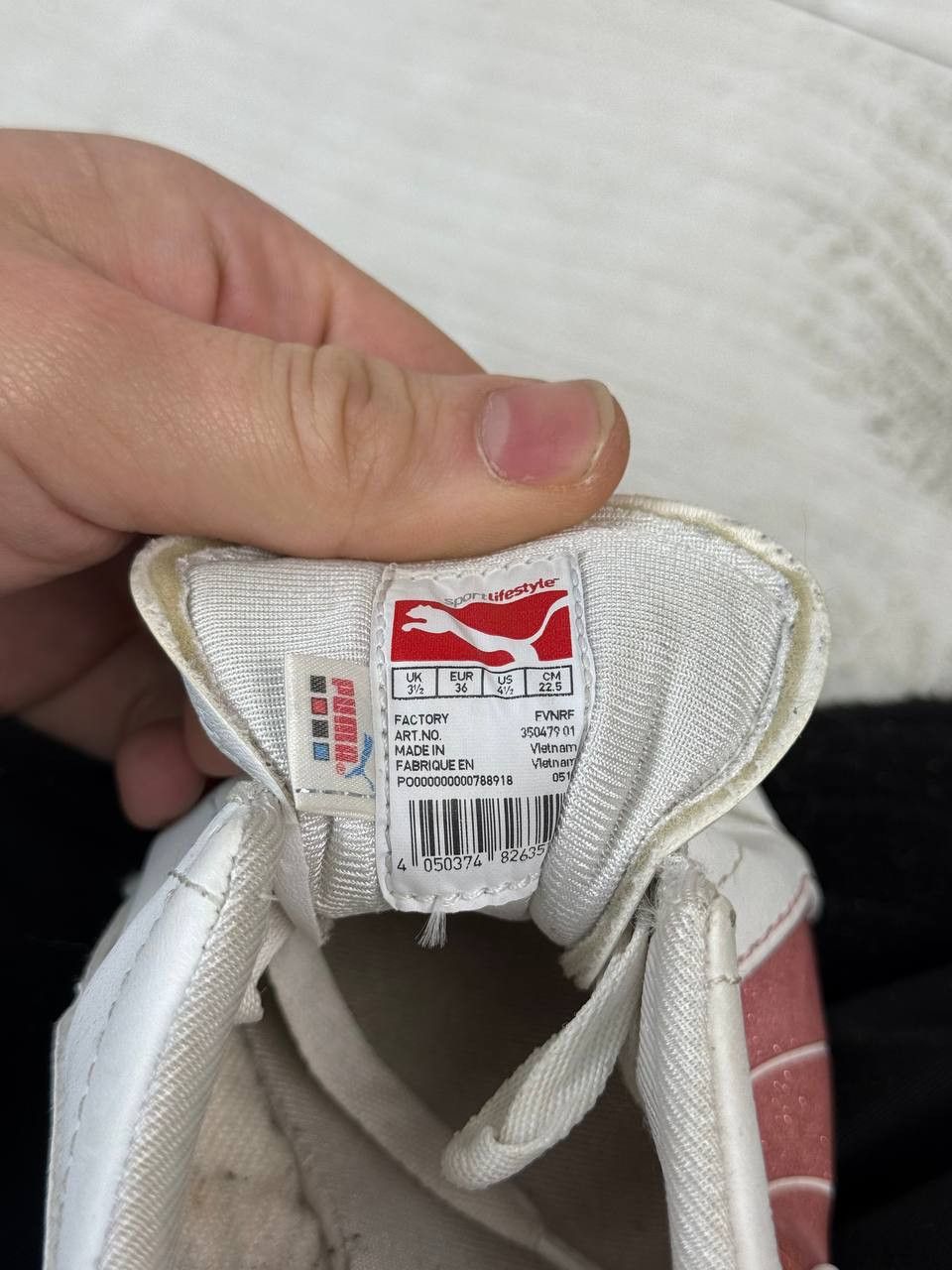Puma Vintage Puma Speed Cat Style Racing Sneakers 00s Y2K Size US 4 / IT 34 - 11 Thumbnail
