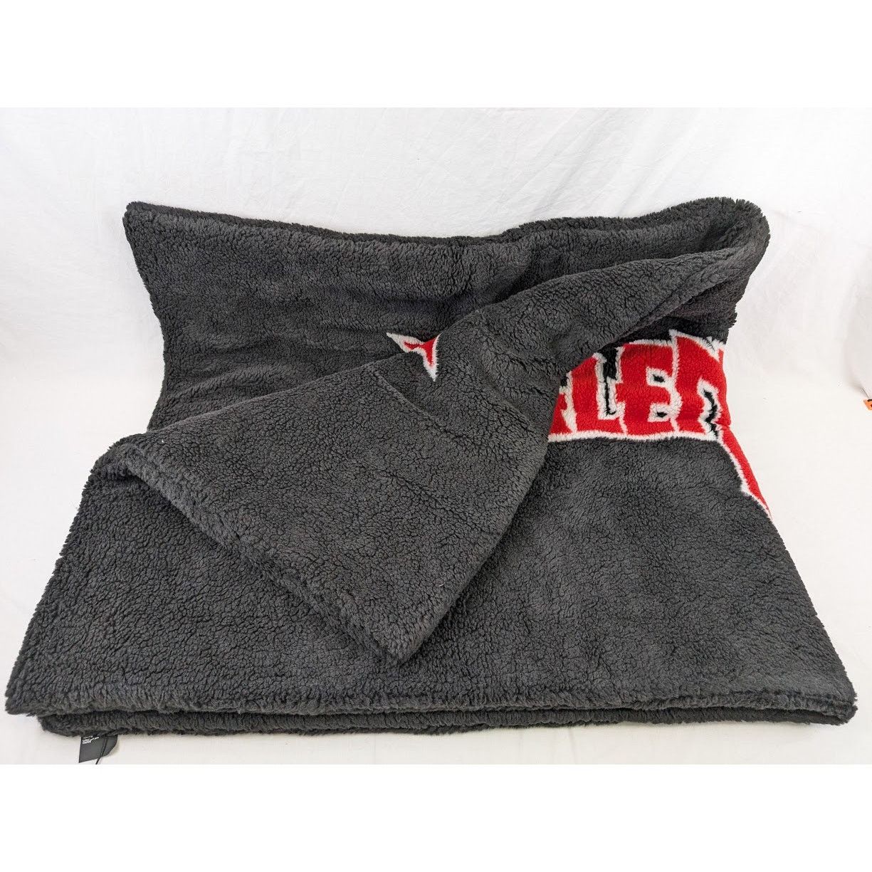 Balenciaga o1rshd1 Q:2 / Size: OS / Metal Soft Jacquard Fleece Scarf Size ONE SIZE - 6 Thumbnail