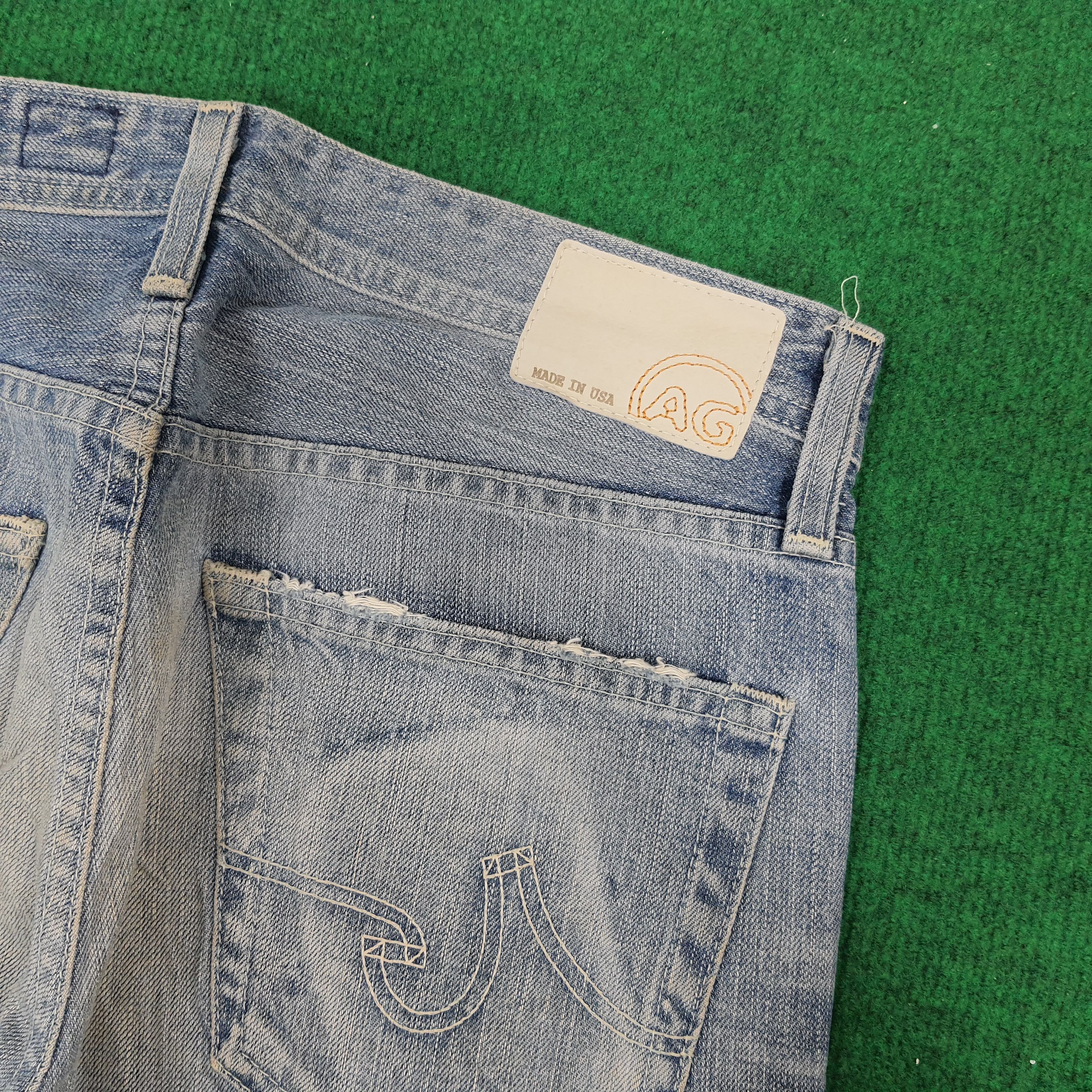 AG Adriano Goldschmied × Designer × Vintage Vintage AG Adriano Goldschmied Designer Denim Pants Size US 30 / EU 46 - 3 Thumbnail