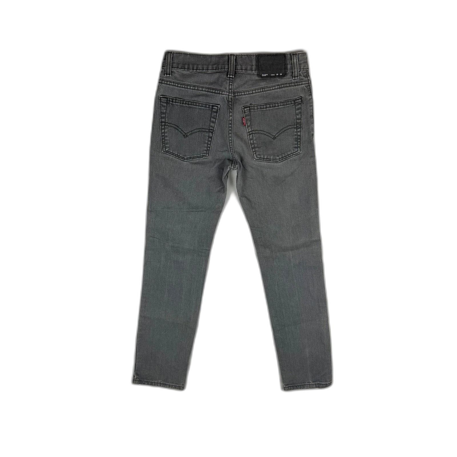 Levi's Levi's 510 Skinny Jeans Grey Boys Size 16 Regular W28 L28 Yo Size US 26 / EU 42 - 1 Thumbnail
