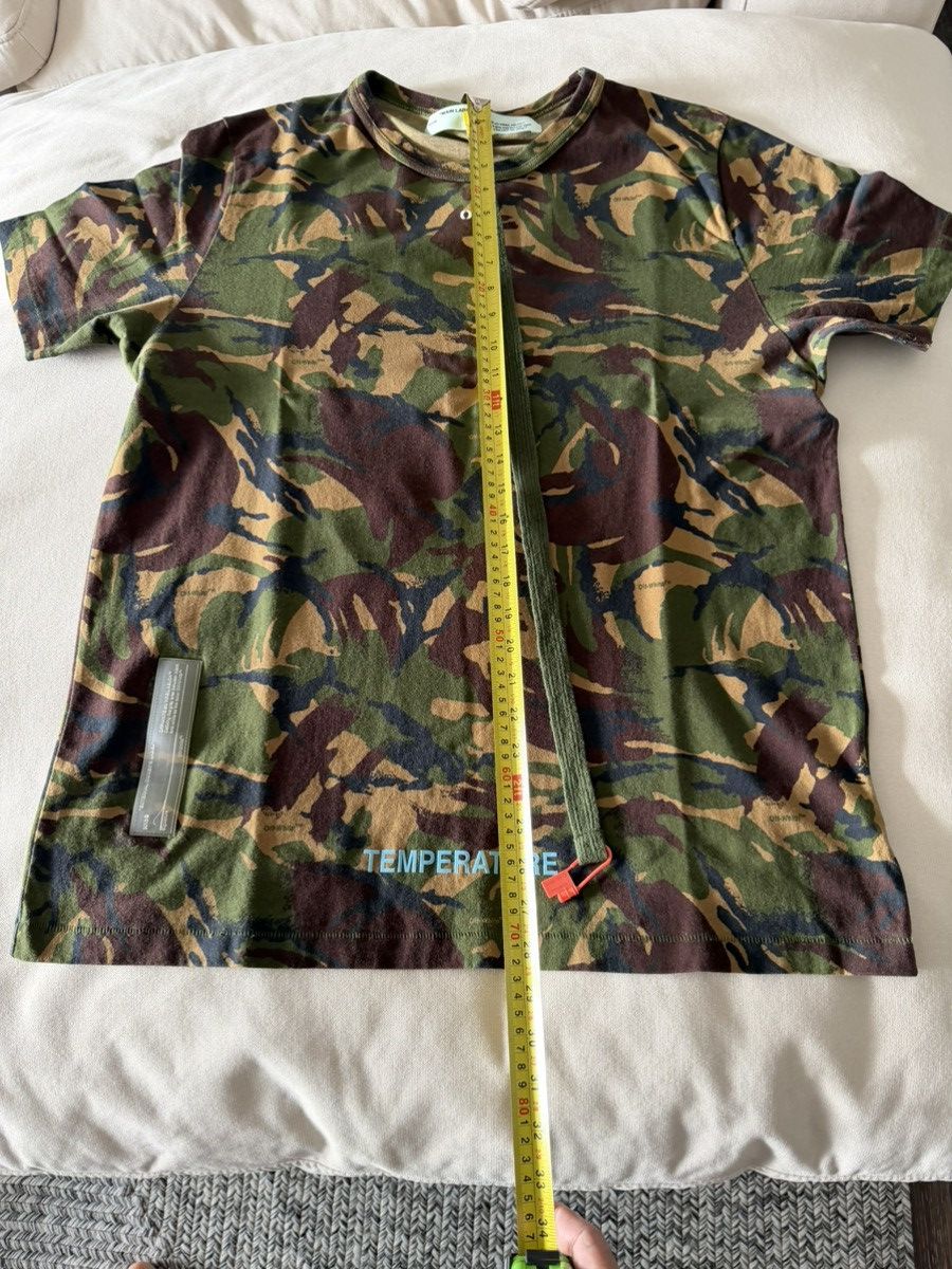 Off-White Off-White Camo Temperature Tee XL (Virgil Era) Size US XL / EU 56 / 4 - 3 Thumbnail