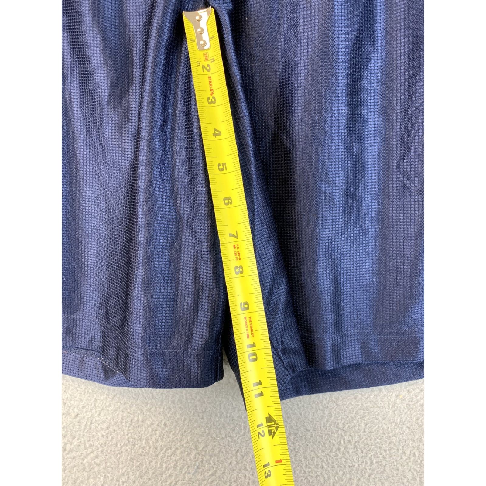 Nike VINTAGE Nike Swoosh Basketball Shorts 2XL Blue Red Men's Activewear Size US 39 - 6 Thumbnail