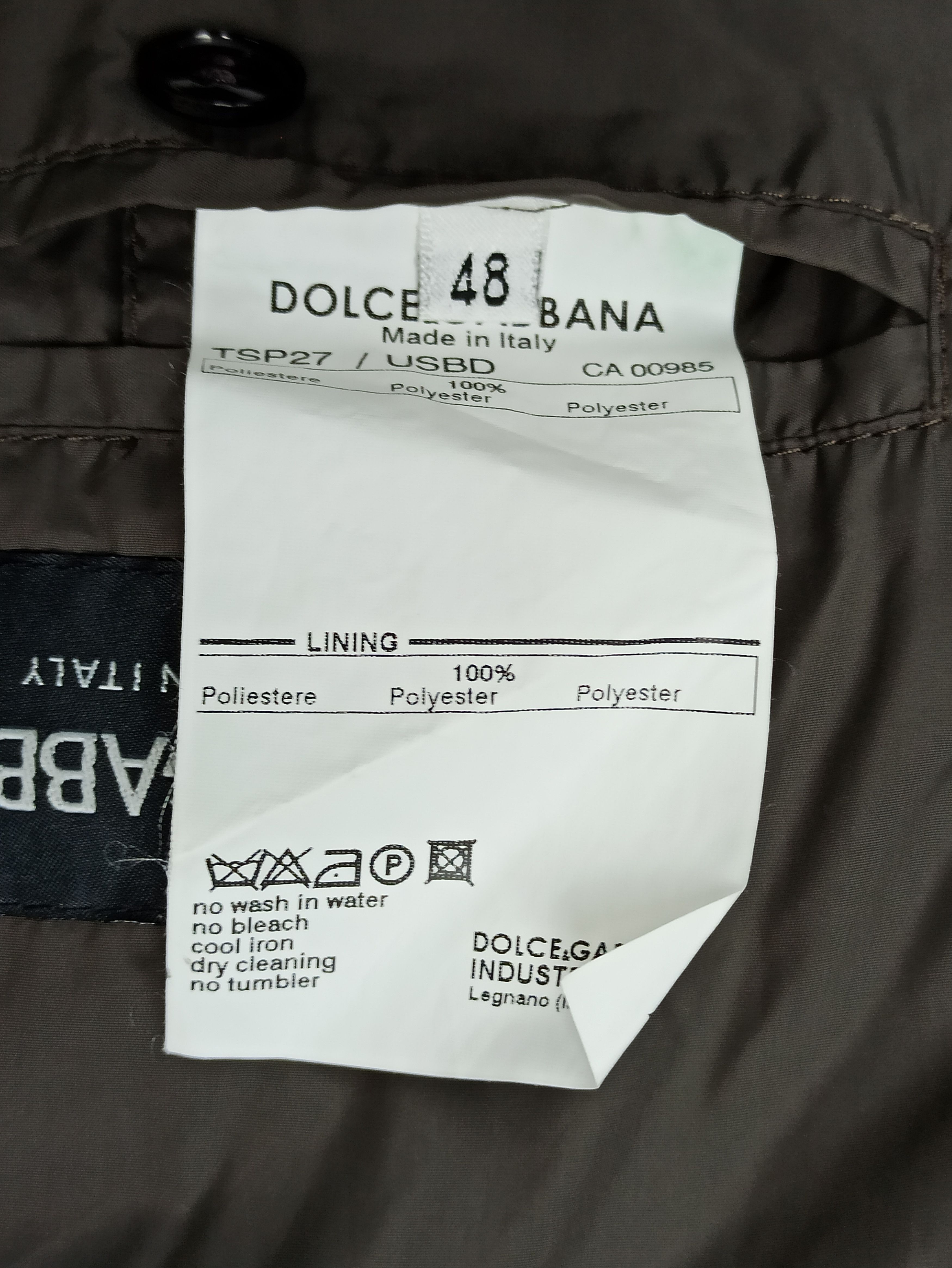 Dolce & Gabbana Dolce&Gabbana Multipockets Jacket Size US M / EU 48-50 / 2 - 6 Thumbnail
