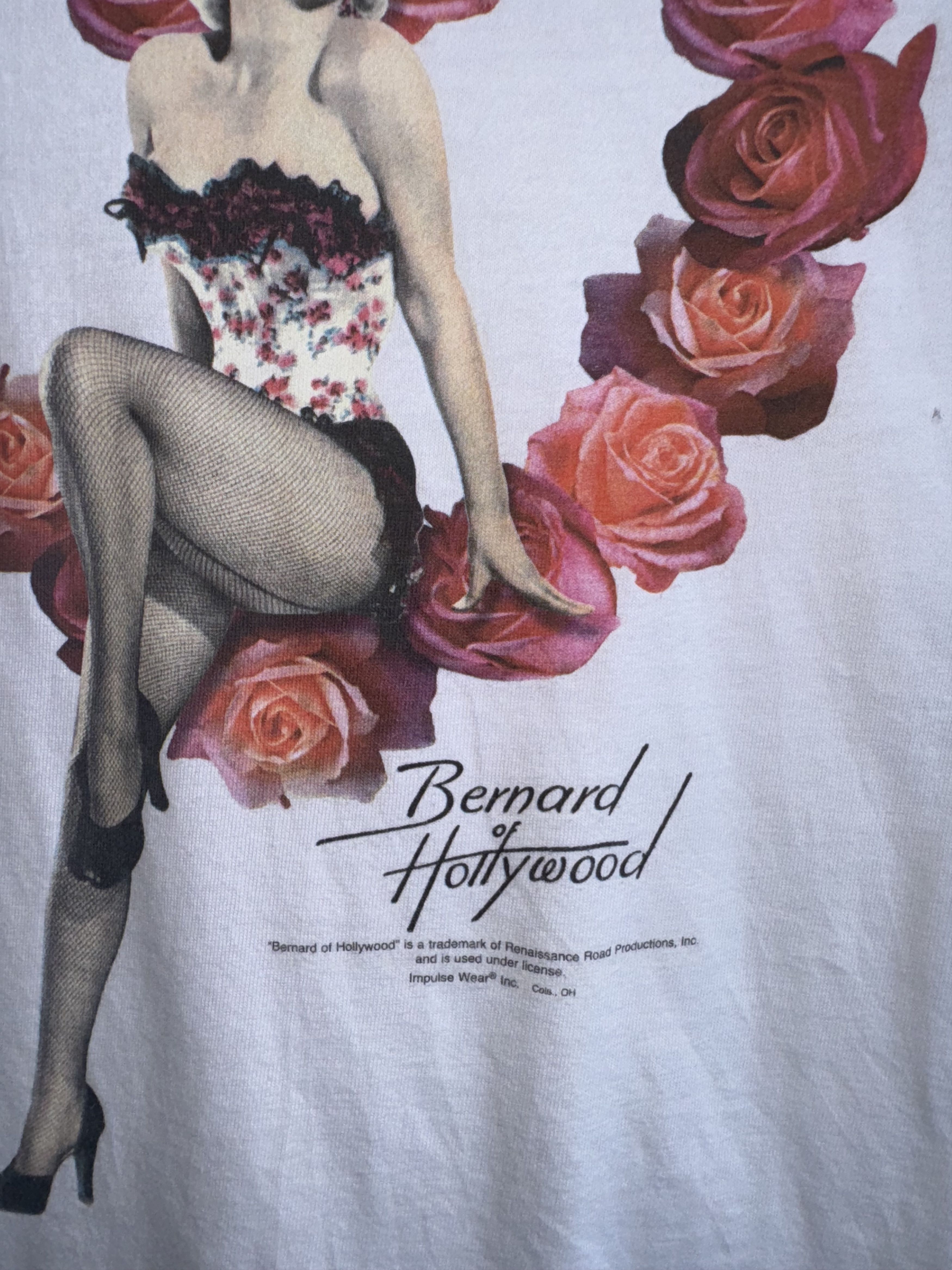 Vintage Bruno Bernard Sommerfeld Of Hollywood Marilyn Monroe Shirt Size L / US 10 / IT 46 - 3 Thumbnail