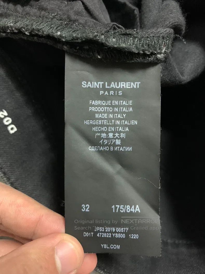 Saint Laurent Paris #REF! Size US 32 / EU 48 - 4 Thumbnail
