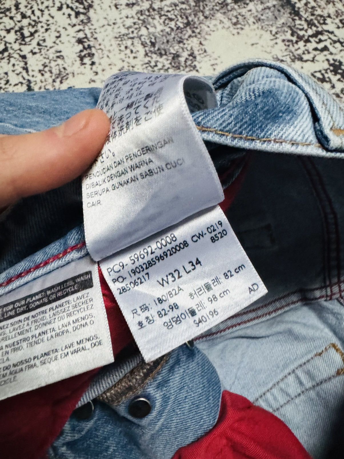 Levi's Made & Crafted × Levi's Vintage Clothing × Vintage Levis Vintage Clothing 501 Selvedge Selvage Denim Jeans 32 Size US 32 / EU 48 - 6 Thumbnail