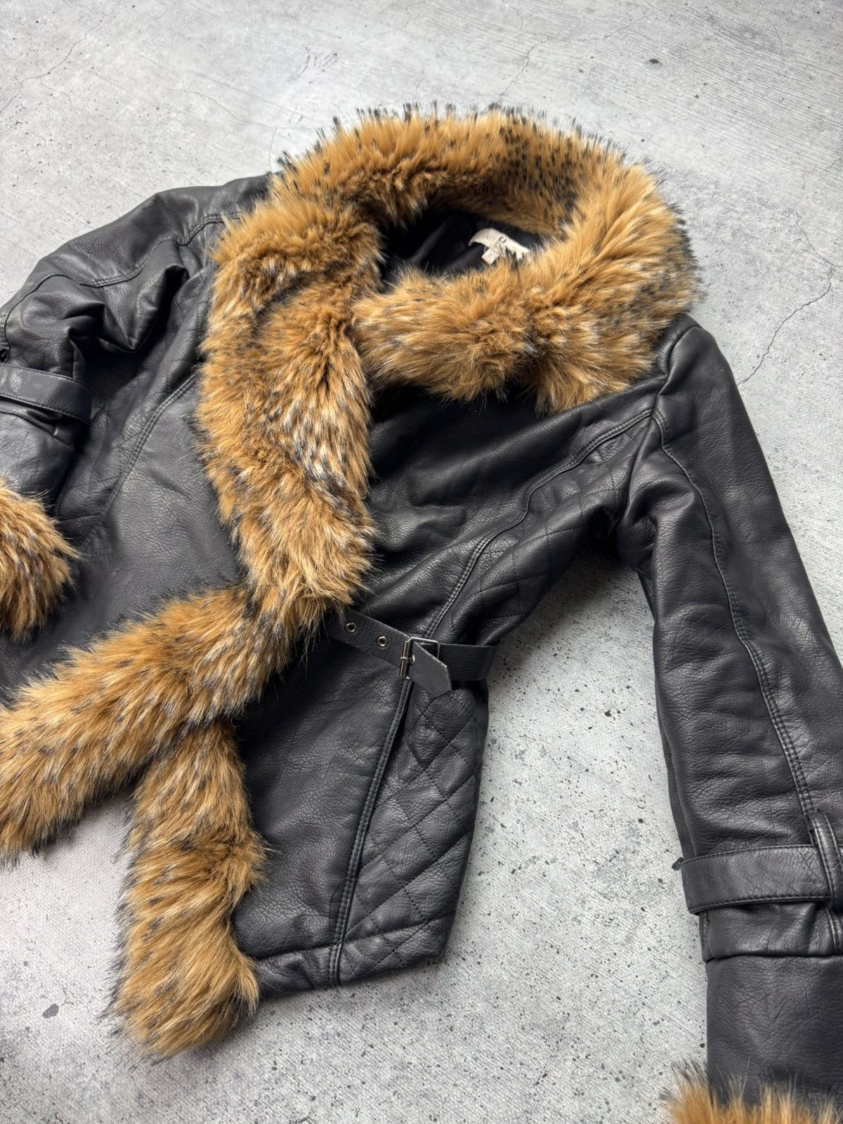 Japanese Brand VTG Avant Garde If Six Was Nine Style Fur Jacket Size US S / EU 44-46 / 1 - 7 Thumbnail