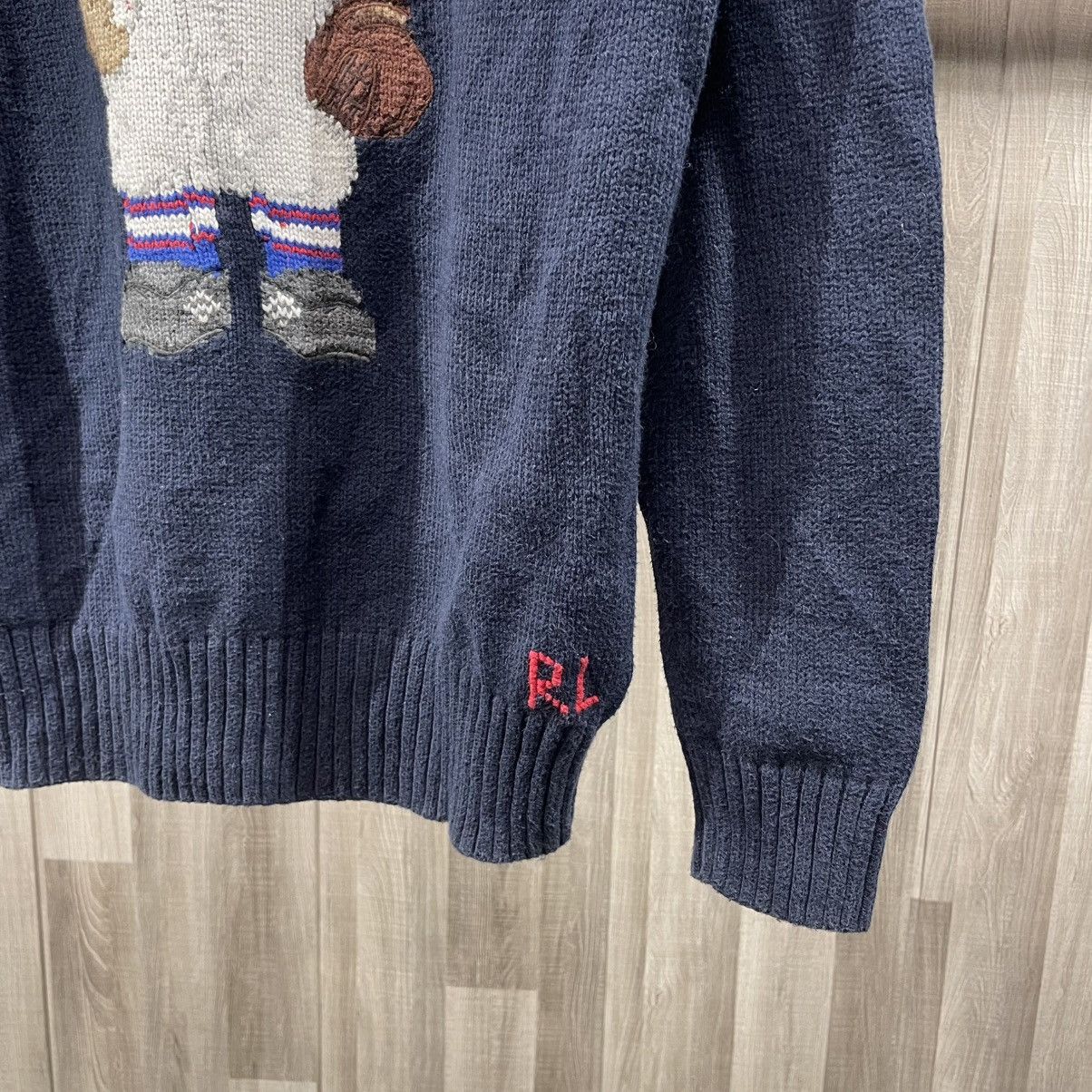 Polo Ralph Lauren polo ralph lauren polo bear sweater Size US XL / EU 56 / 4 - 6 Thumbnail