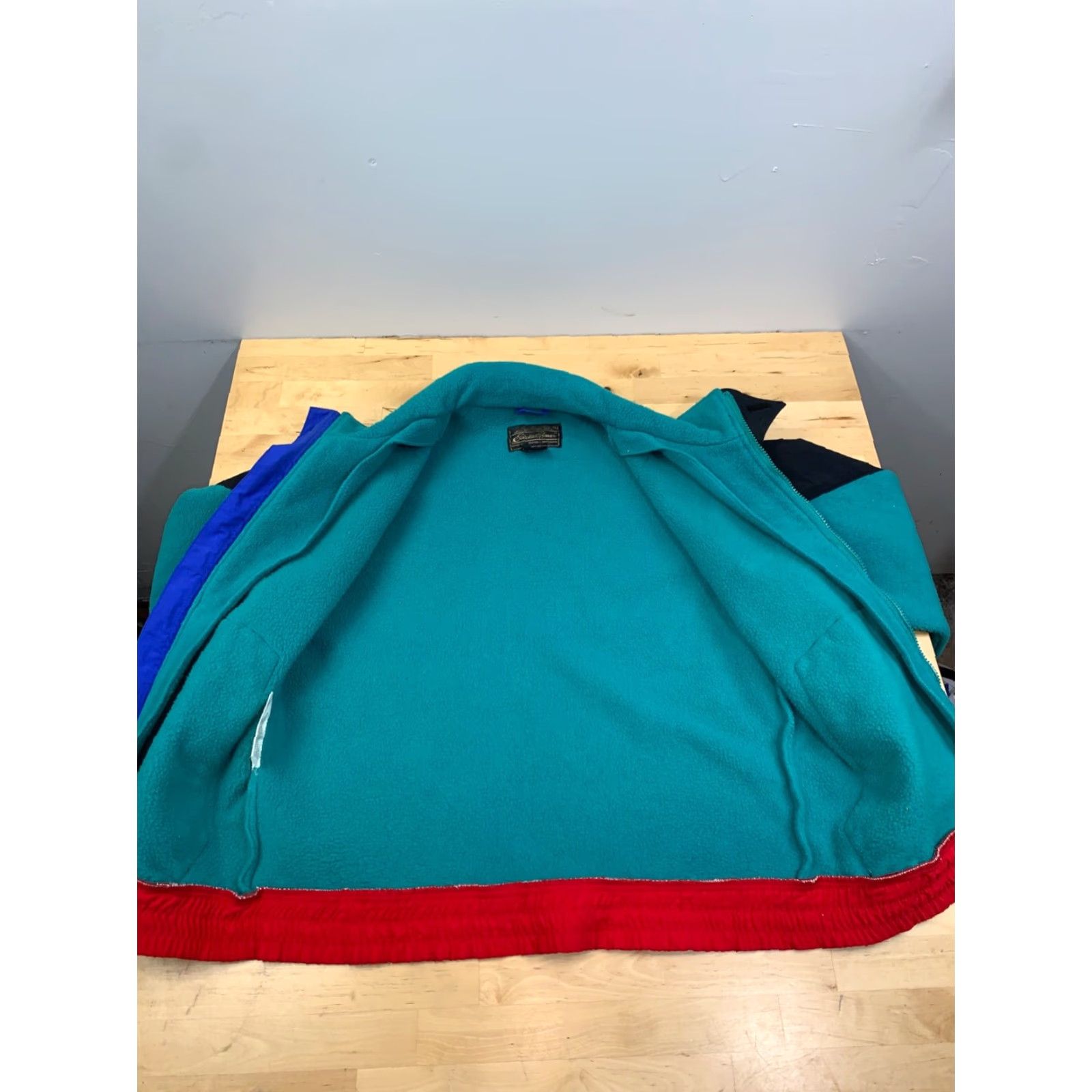Eddie Bauer Vtgb Eddie Bauer Jacket Mens S Colorblock 90s Full Zip Pockets10839 Size US S / EU 44-46 / 1 - 5 Thumbnail