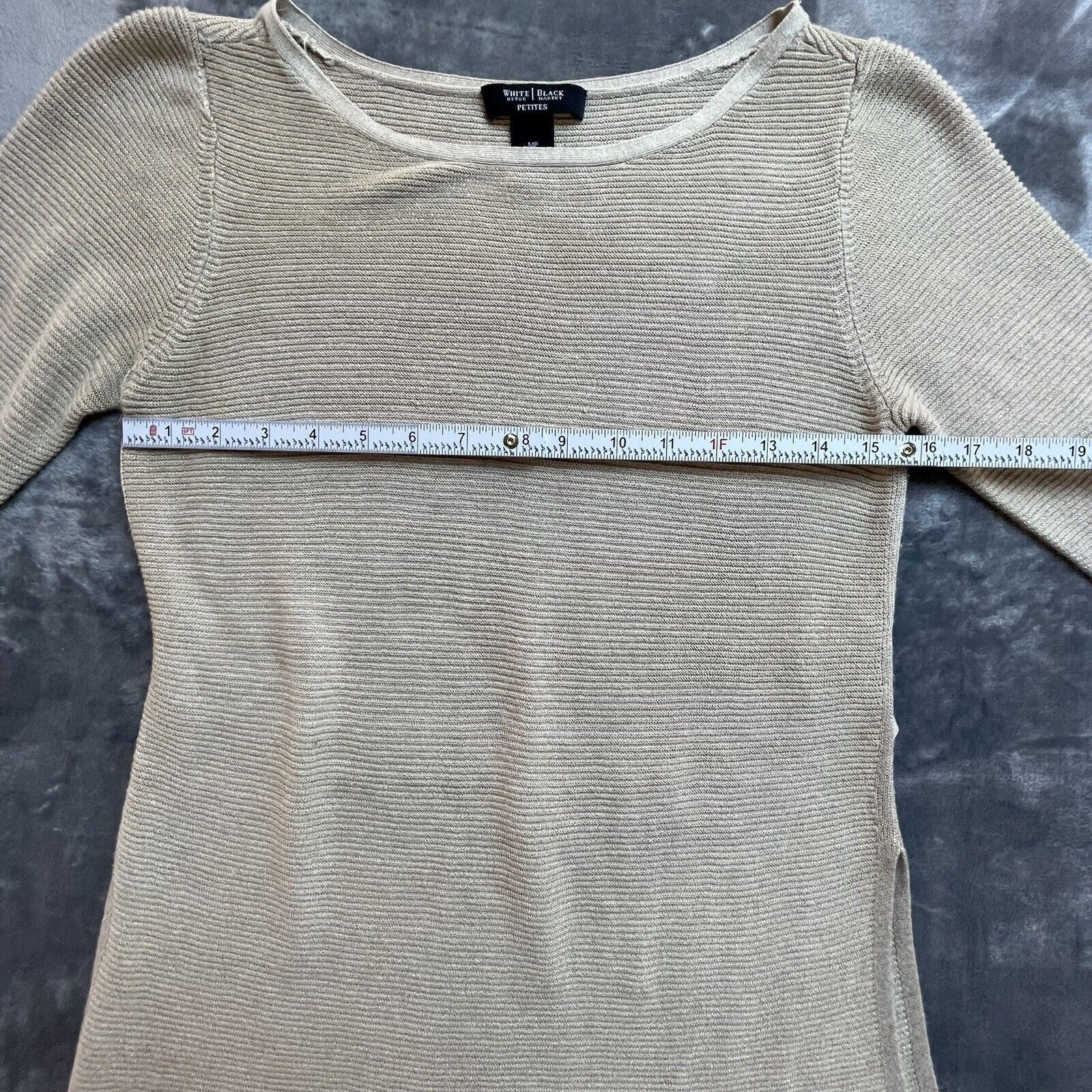 White House Black Market White House Black Market Sweater Womens Medium Petite Career Size M / US 6-8 / IT 42-44 - 5 Thumbnail