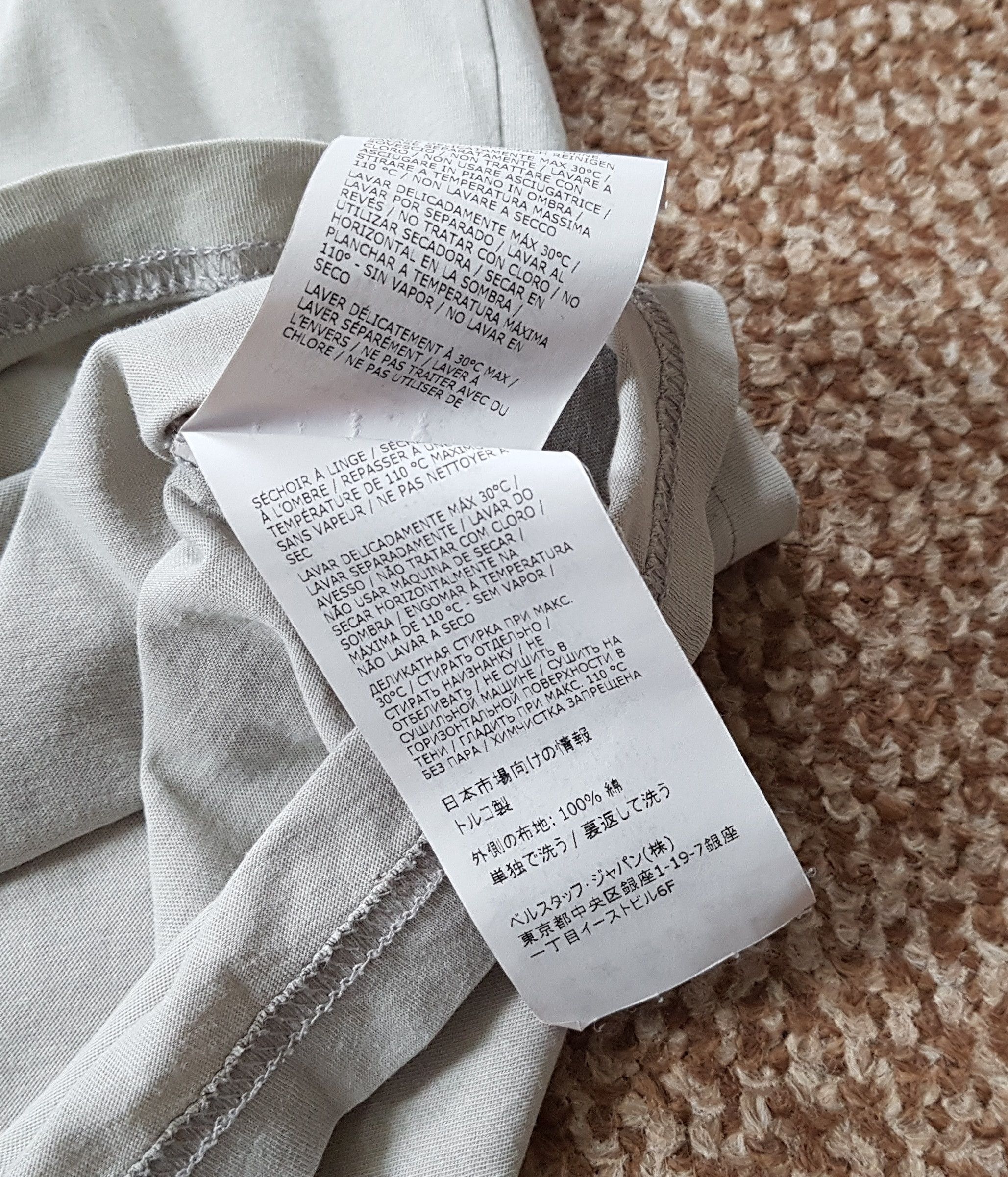 Belstaff Belstaff T Shirt Short Sleeve sz L Size US L / EU 52-54 / 3 - 8 Thumbnail