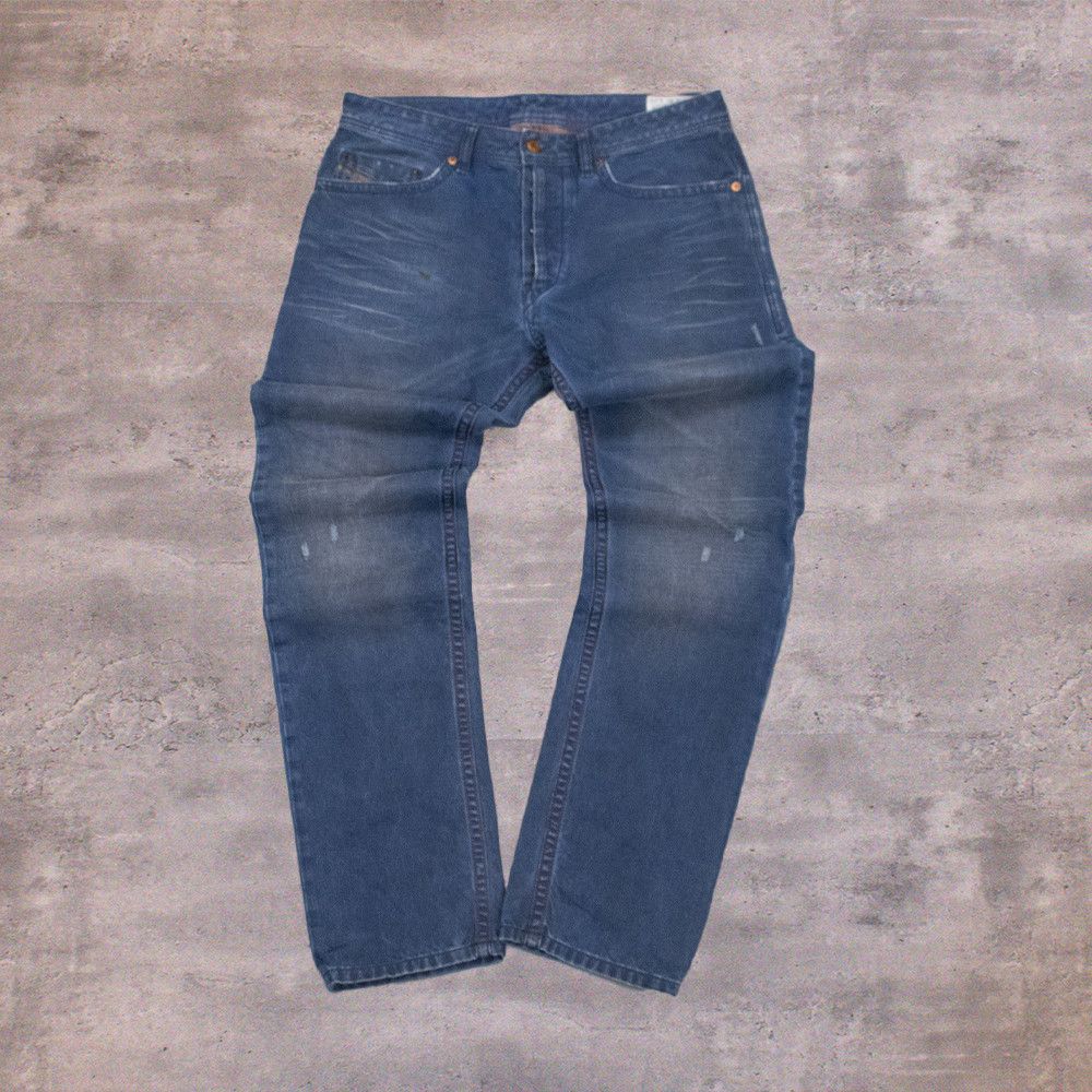 Diesel Vintage Y2K Diesel Brandoom Bootcut Blue Denim Jeans Size US 34 / EU 50 - 2 Thumbnail