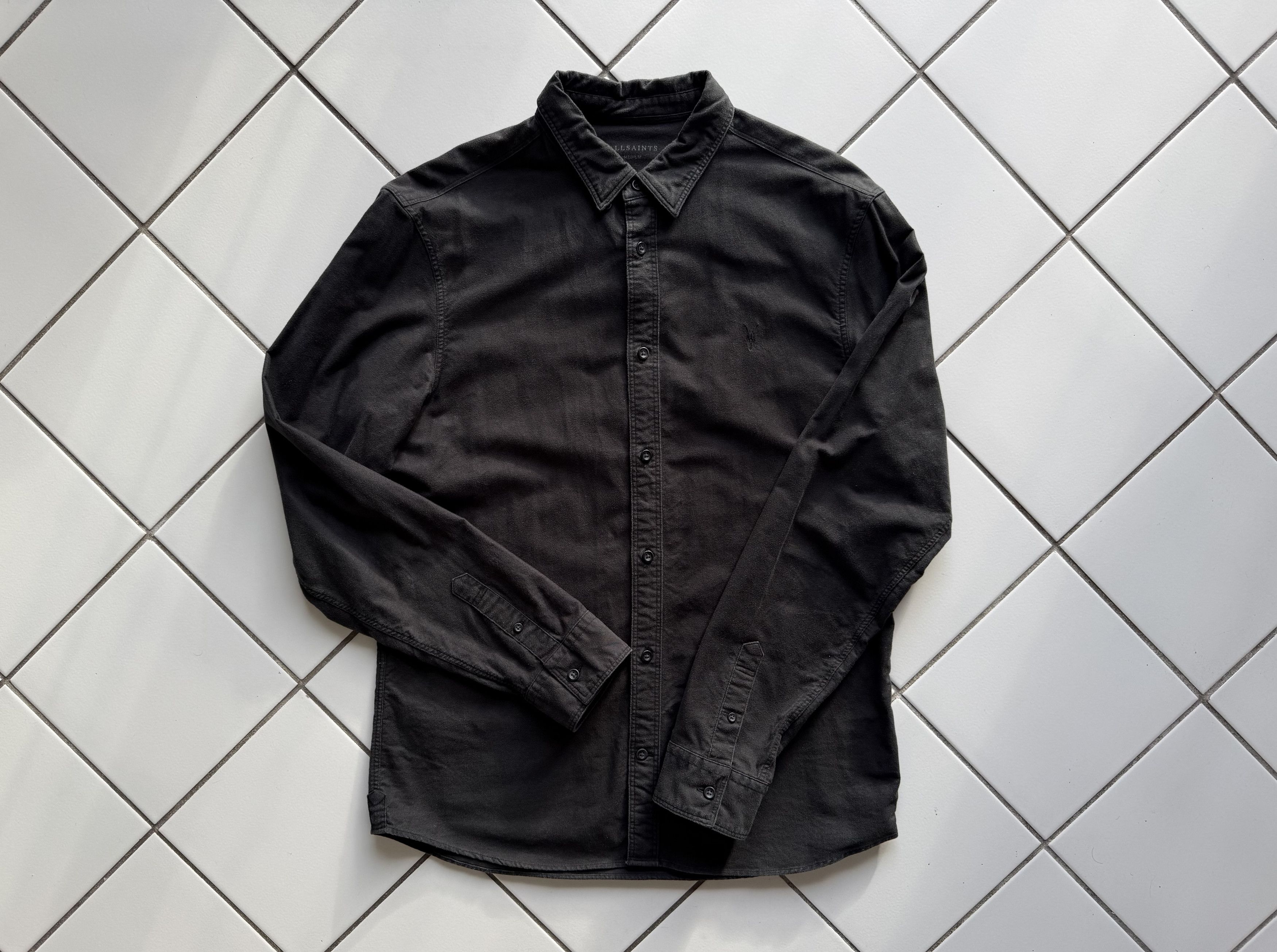Allsaints All Saints classic black LS shirt Size US M / EU 48-50 / 2 - 4 Thumbnail